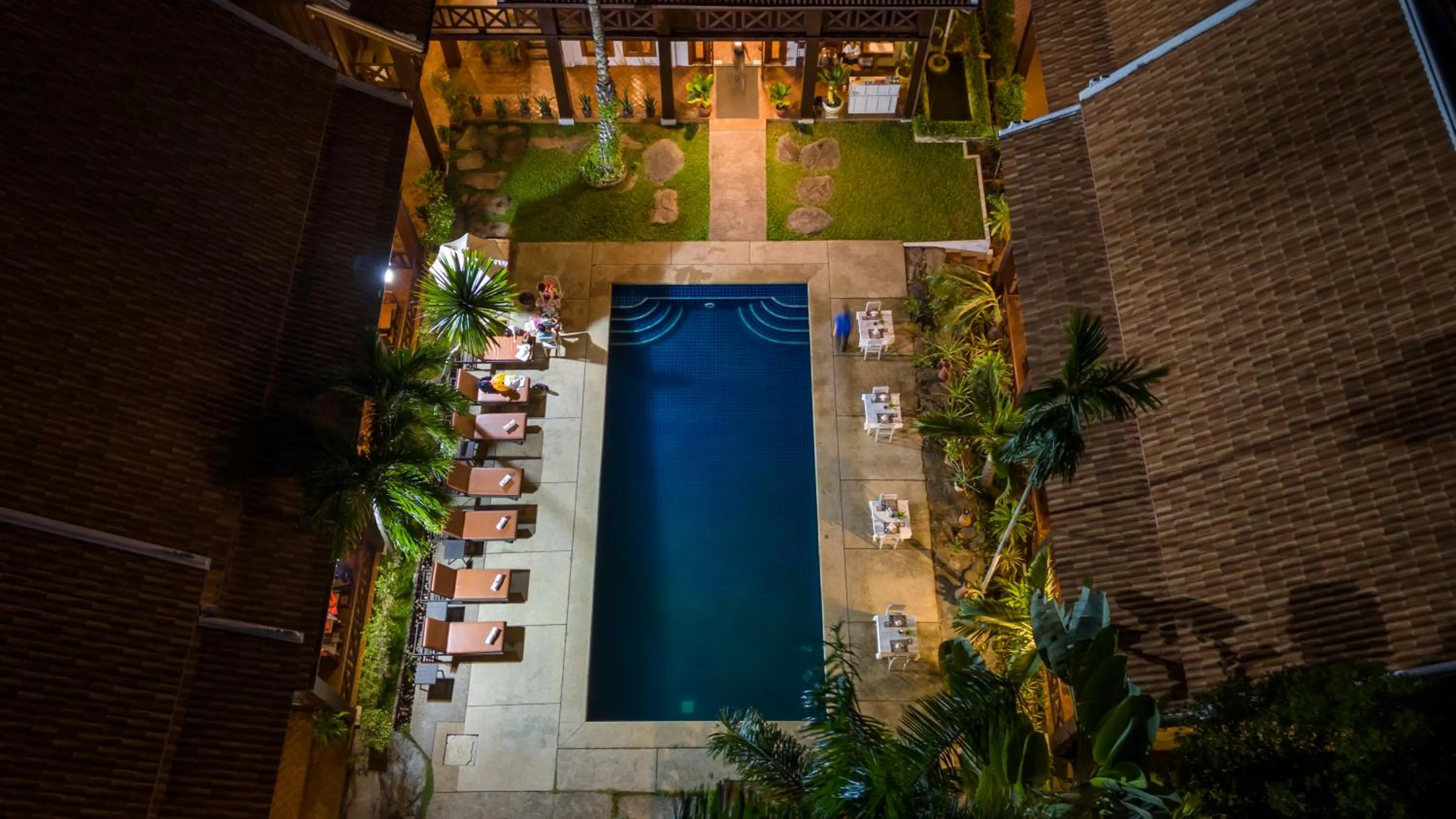 Pool view in Muangthong Boutique Hotel