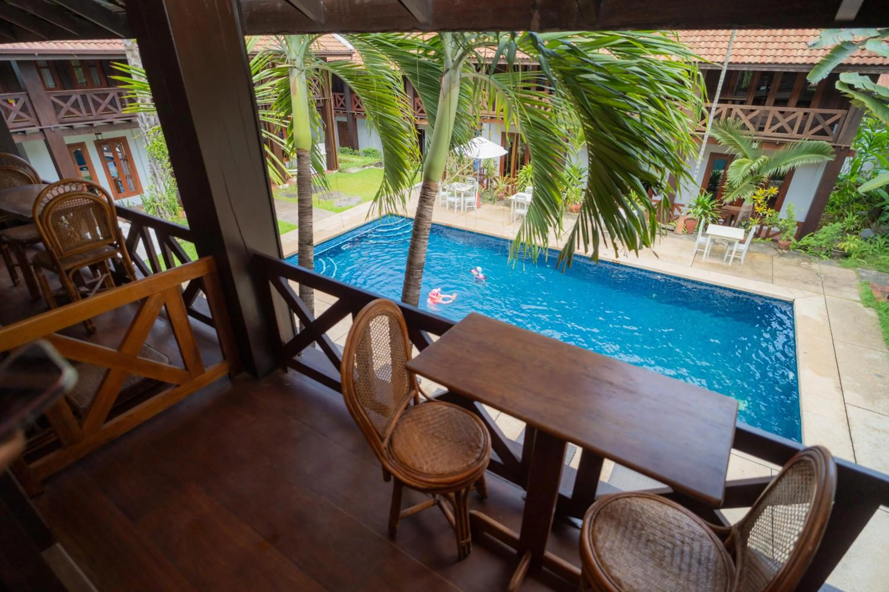 Pool view in Muangthong Boutique Hotel