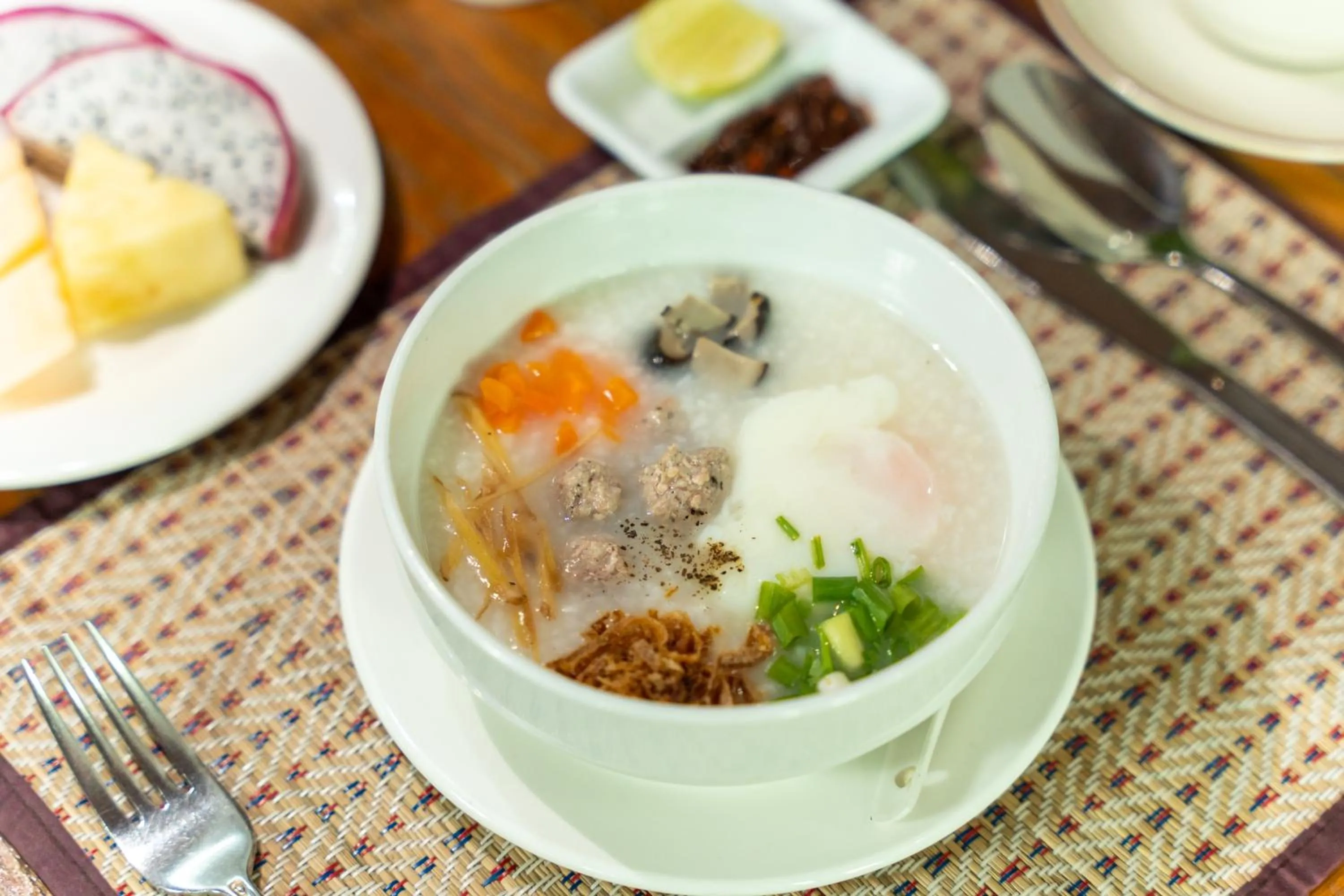 Breakfast in Muangthong Boutique Hotel
