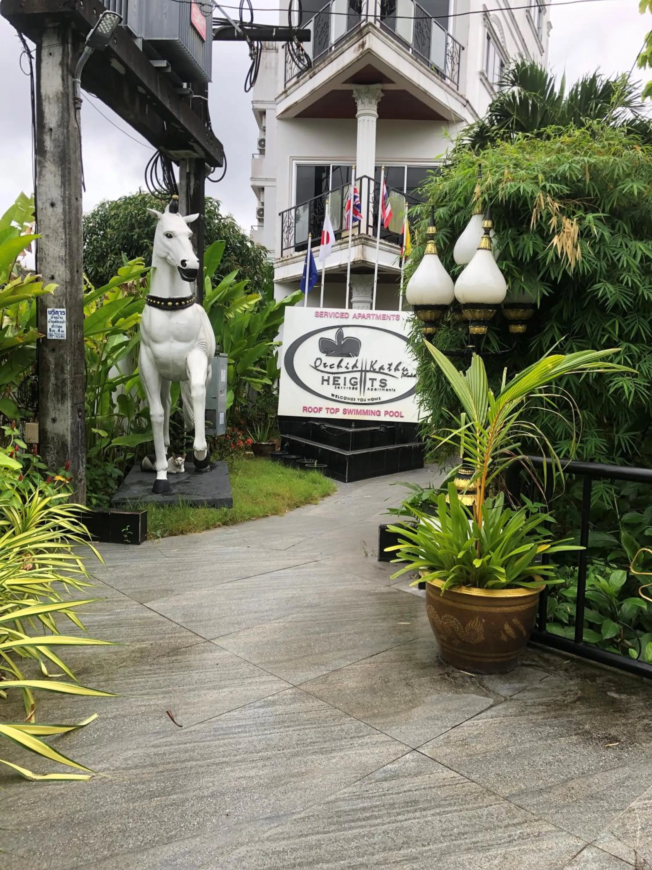 Property building in Orchid Kathu Heights Service Apartments