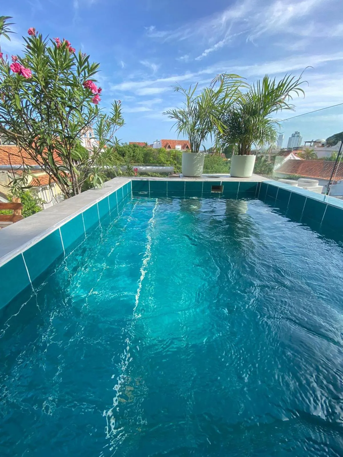 Swimming pool in Townhouse Boutique Hotel