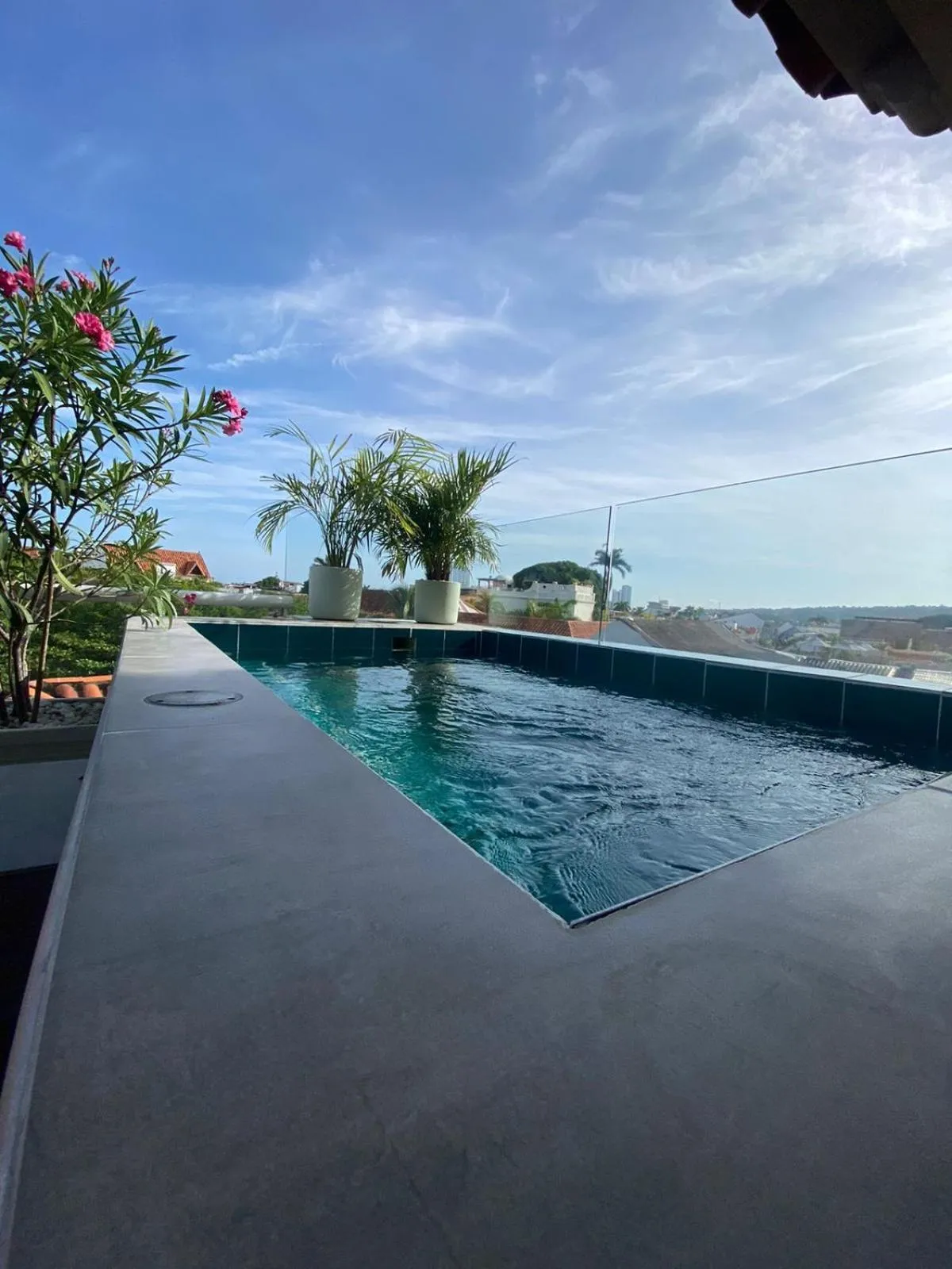 Swimming pool in Townhouse Boutique Hotel