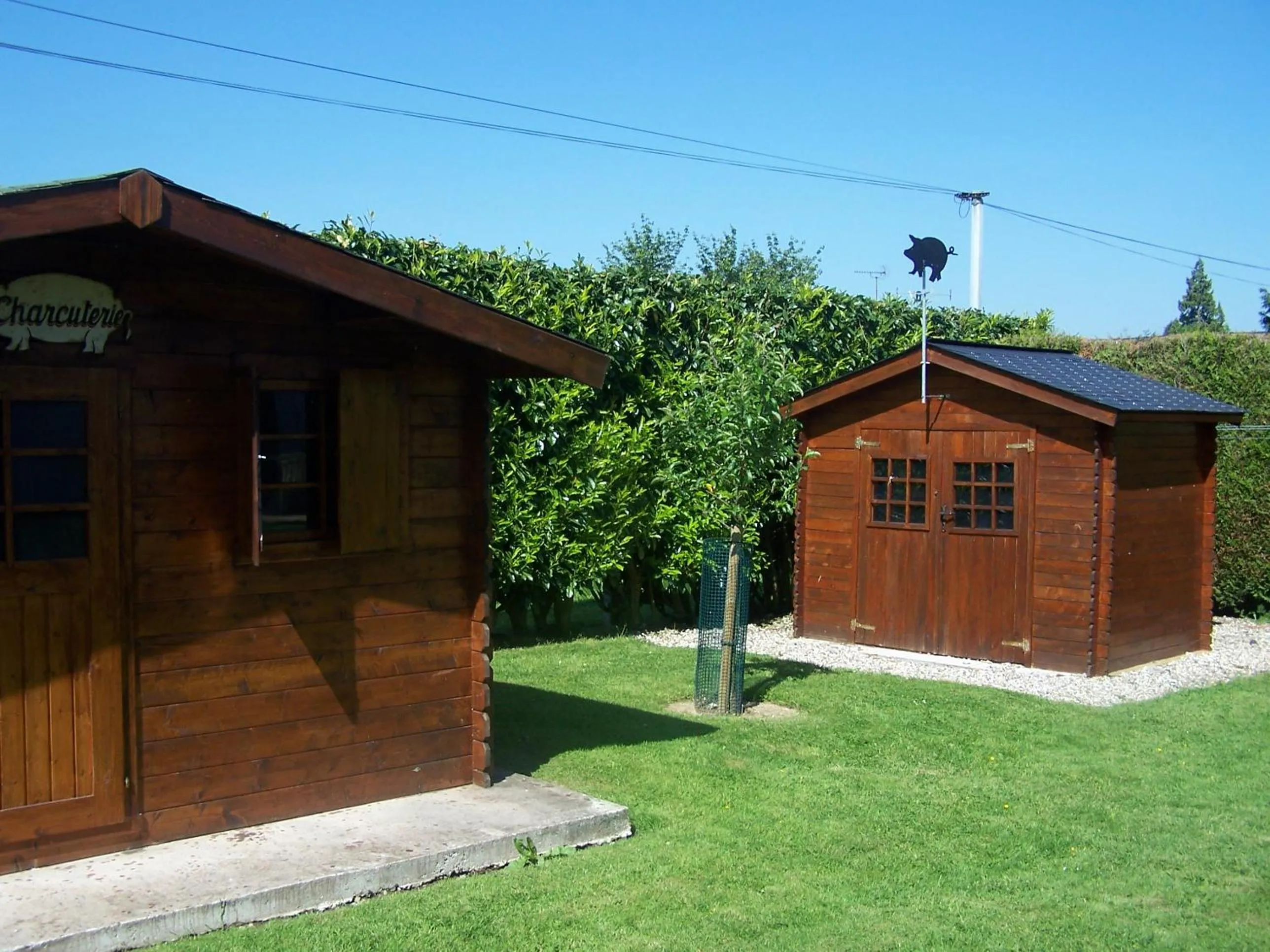 Garden in Une Chambre D'Hote Yvetot