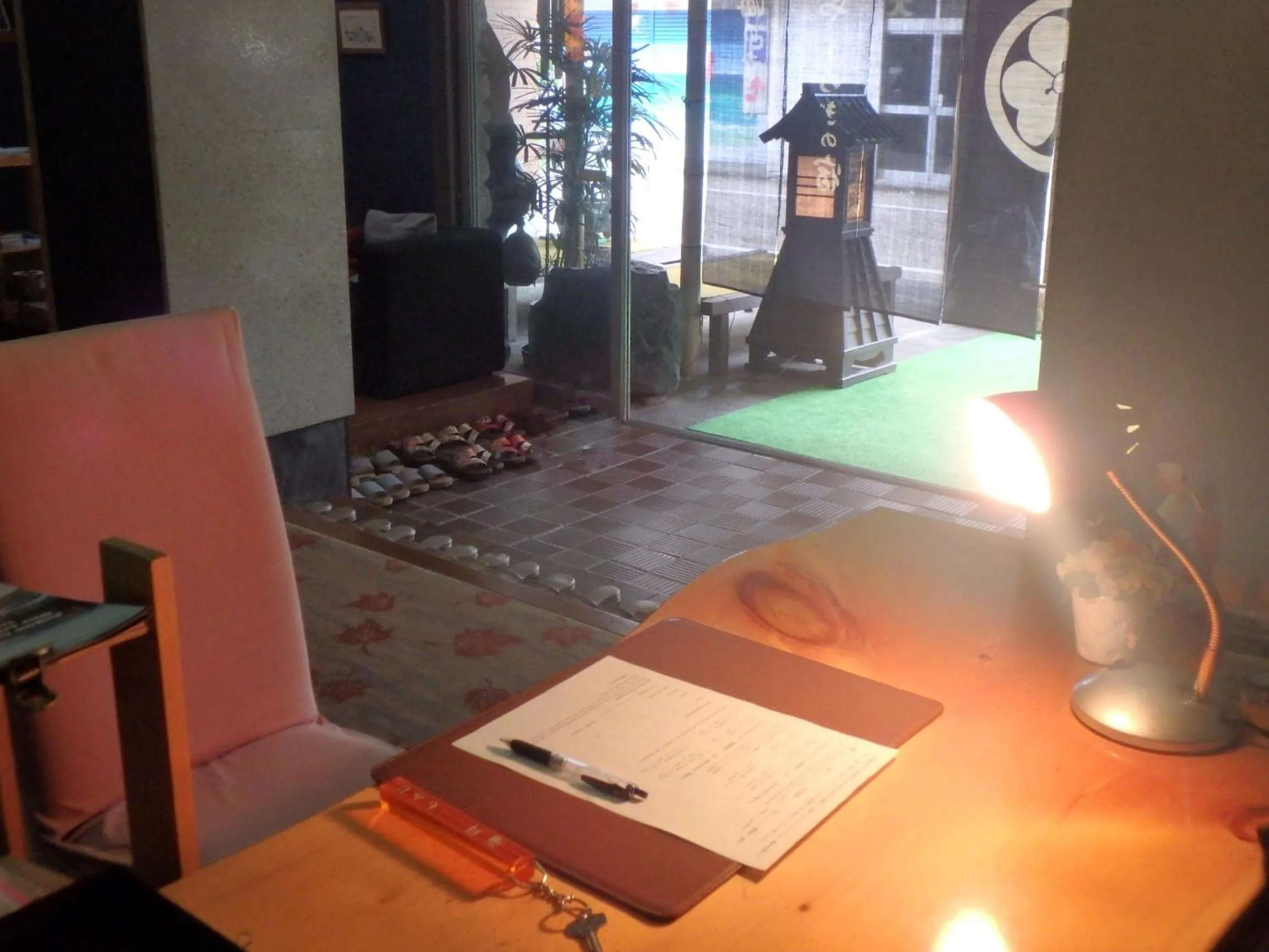 Lobby or reception in Kaigetsu