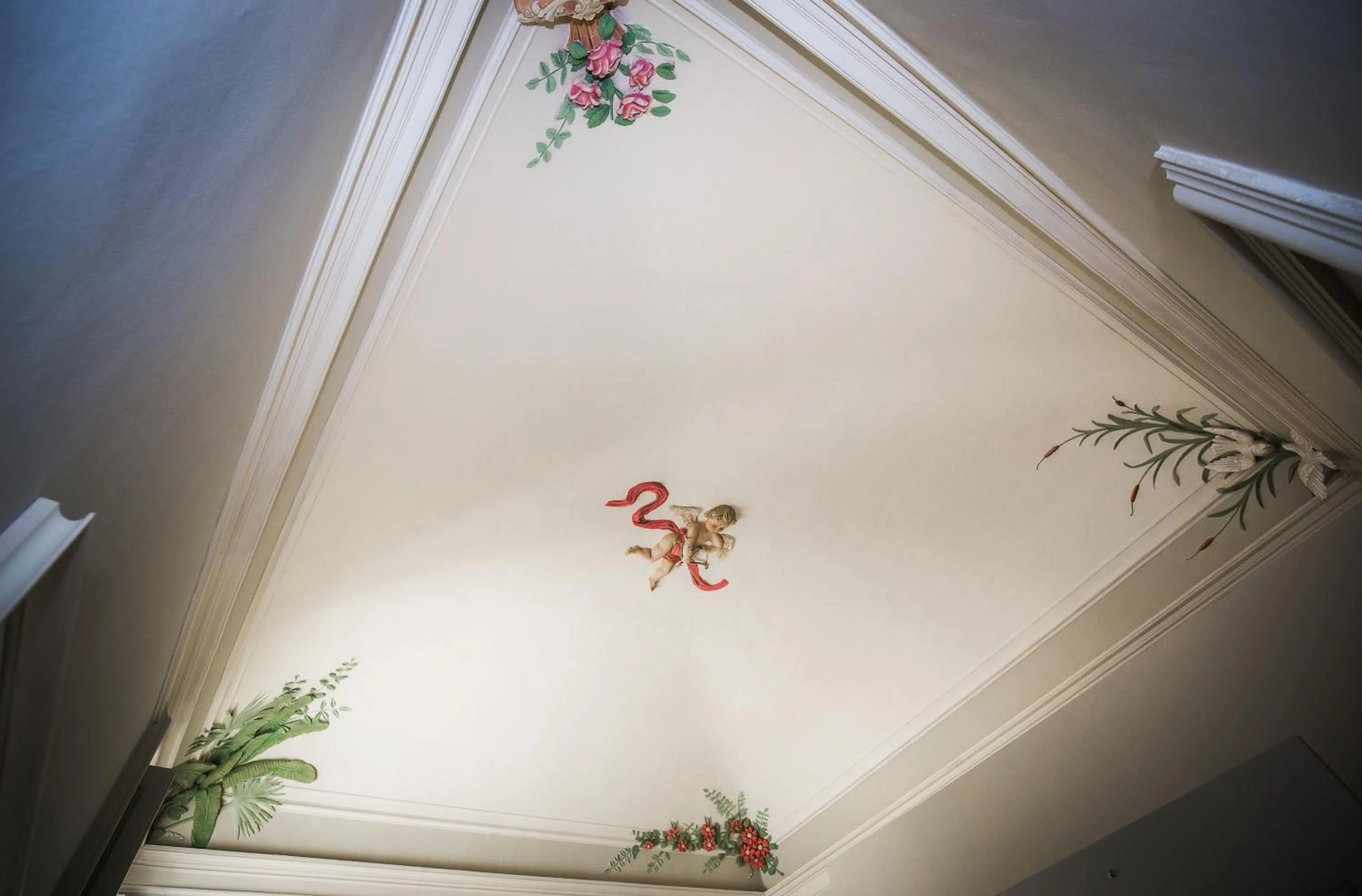 Decorative detail in Magione del Re