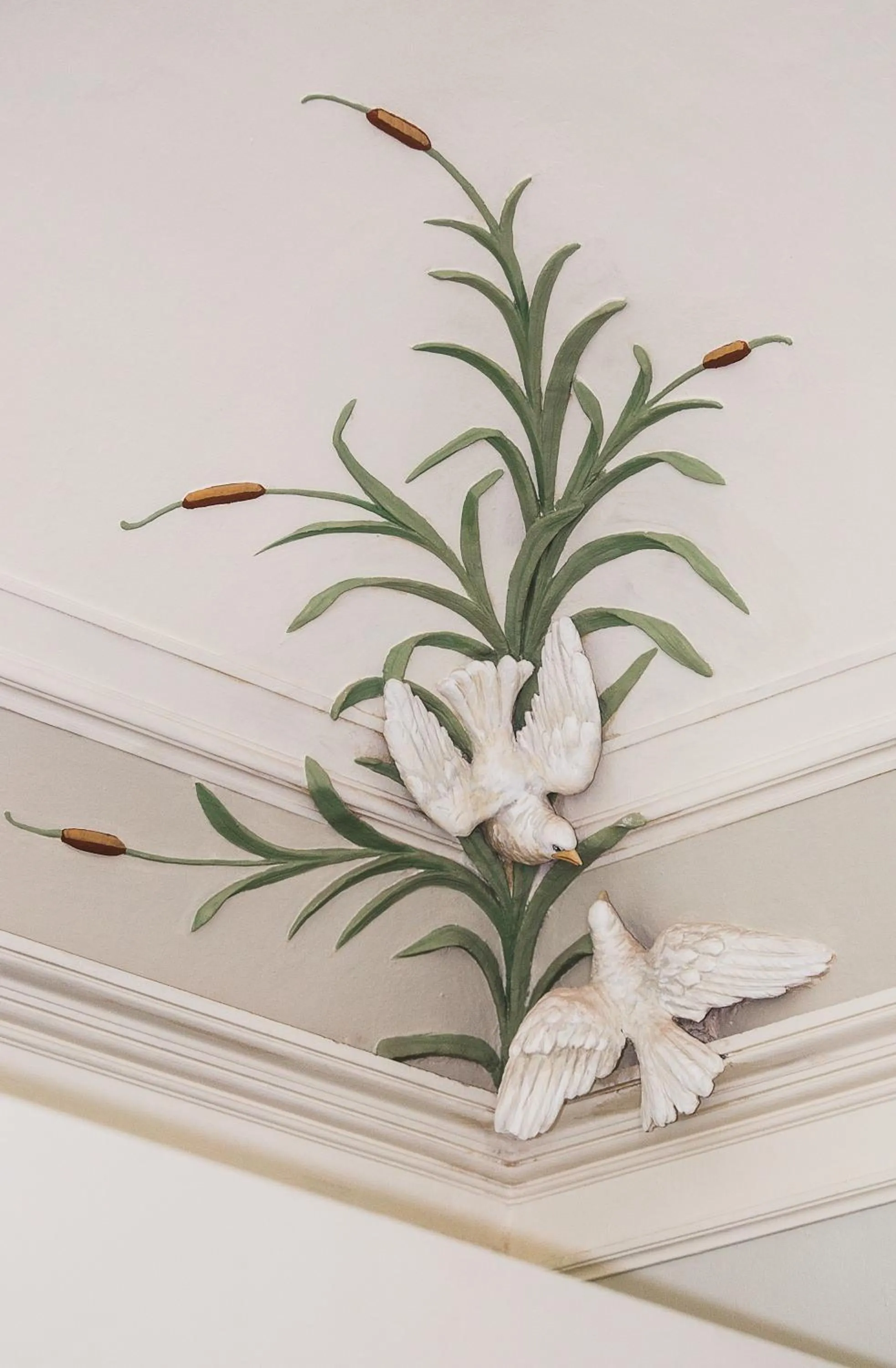 Decorative detail in Magione del Re