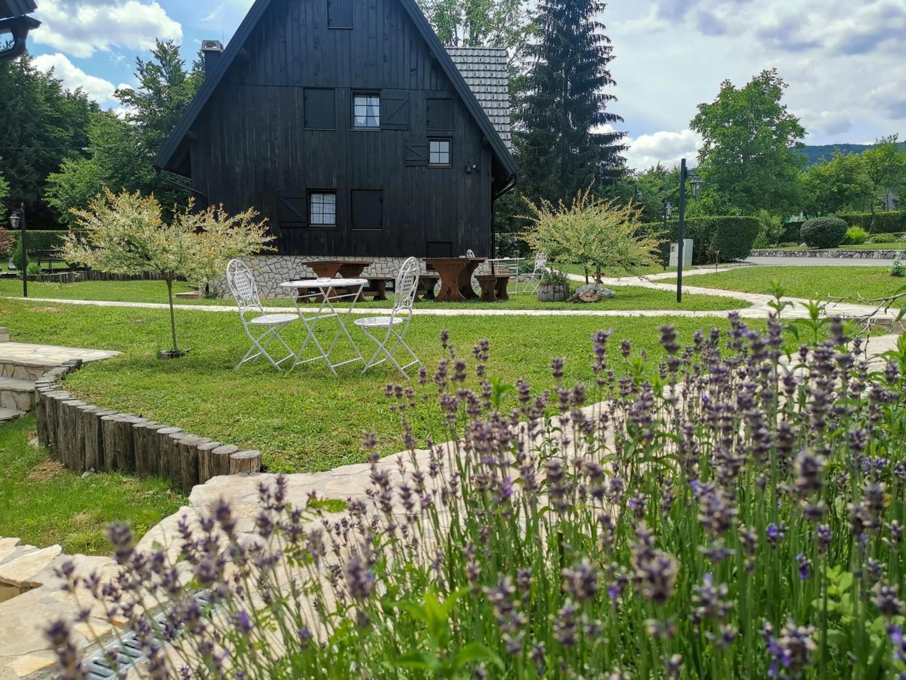 Garden in Plitvice Luxury Etno Garden