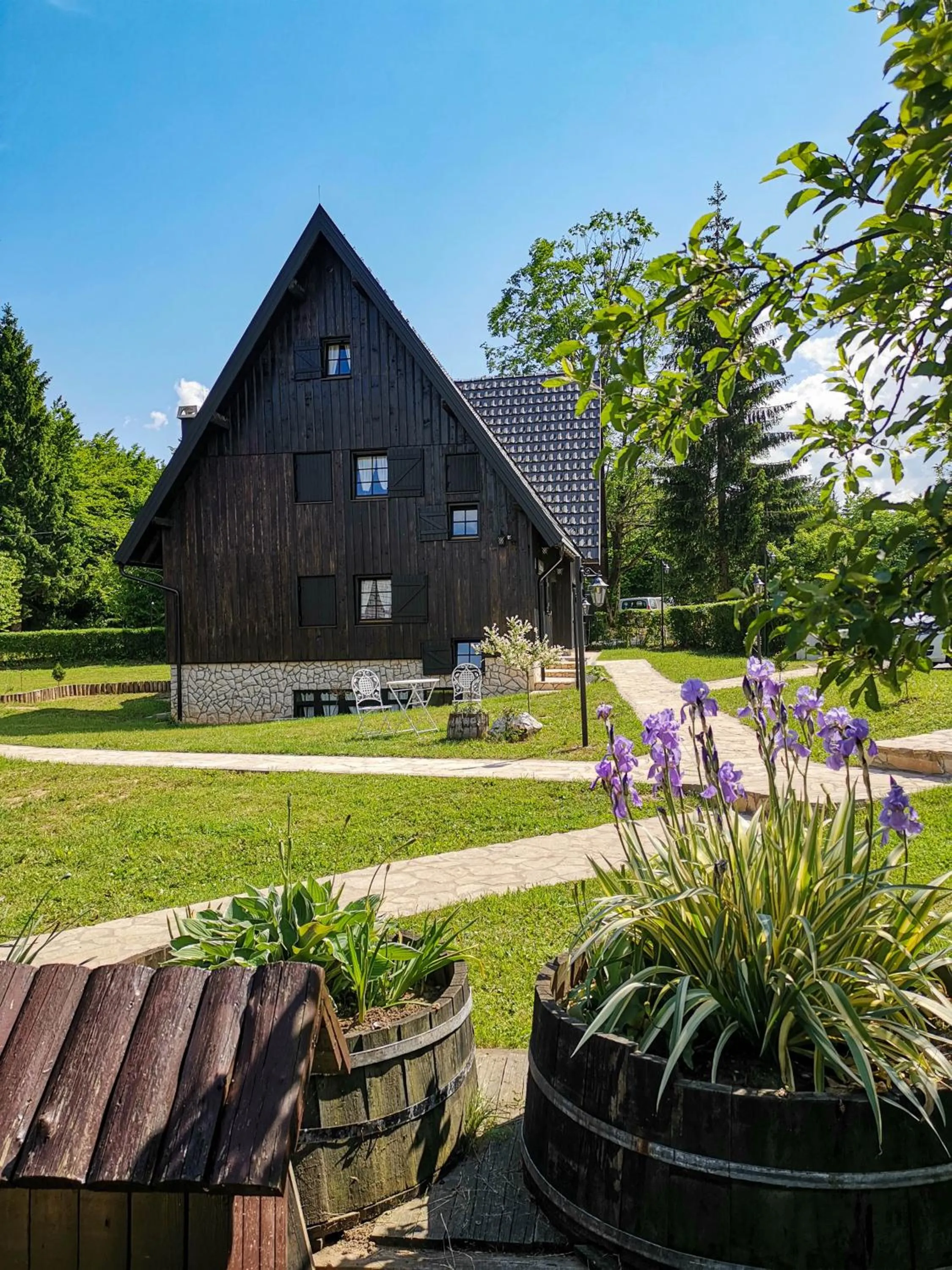 Garden in Plitvice Luxury Etno Garden