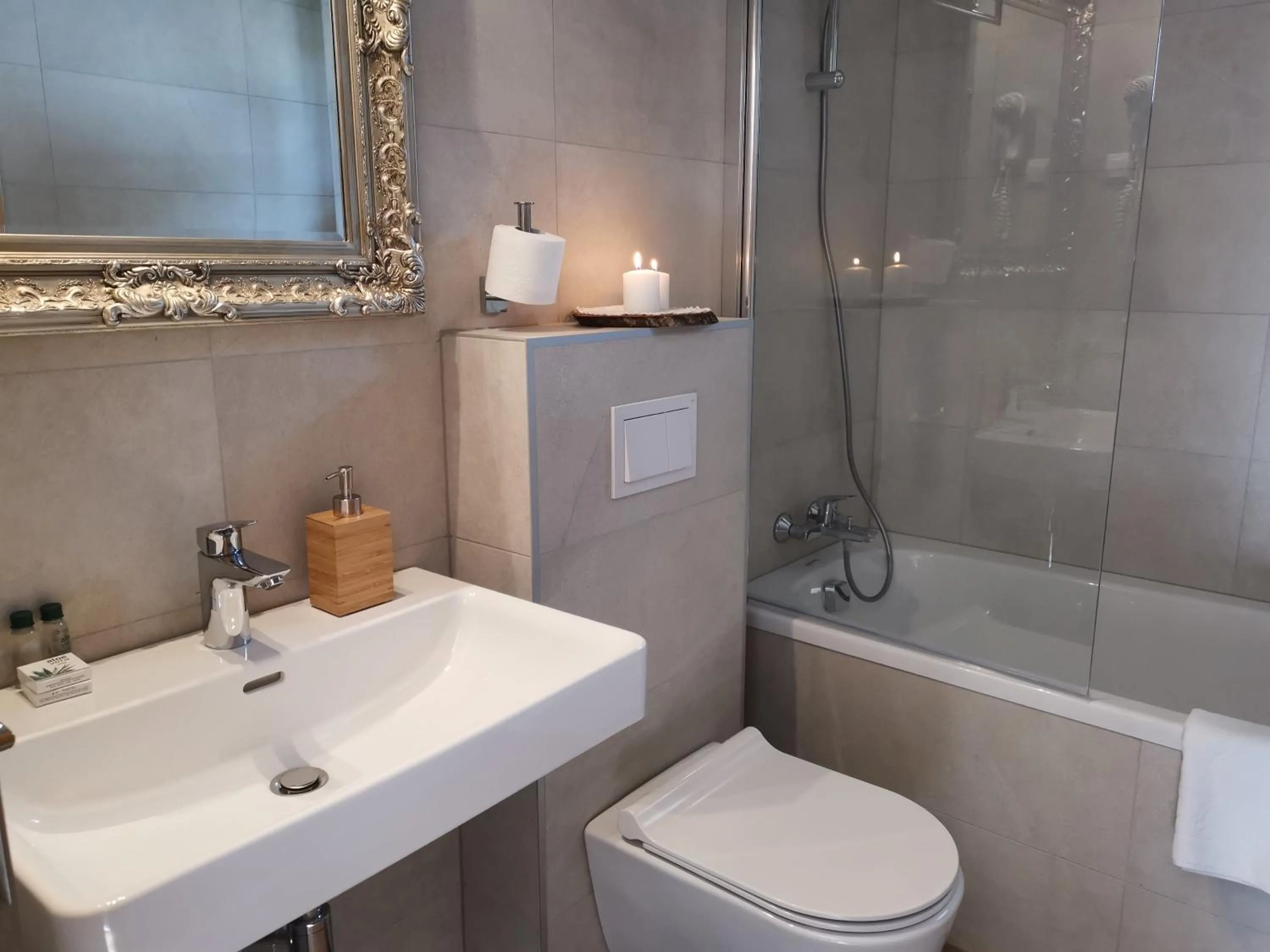 Bathroom in Plitvice Luxury Etno Garden