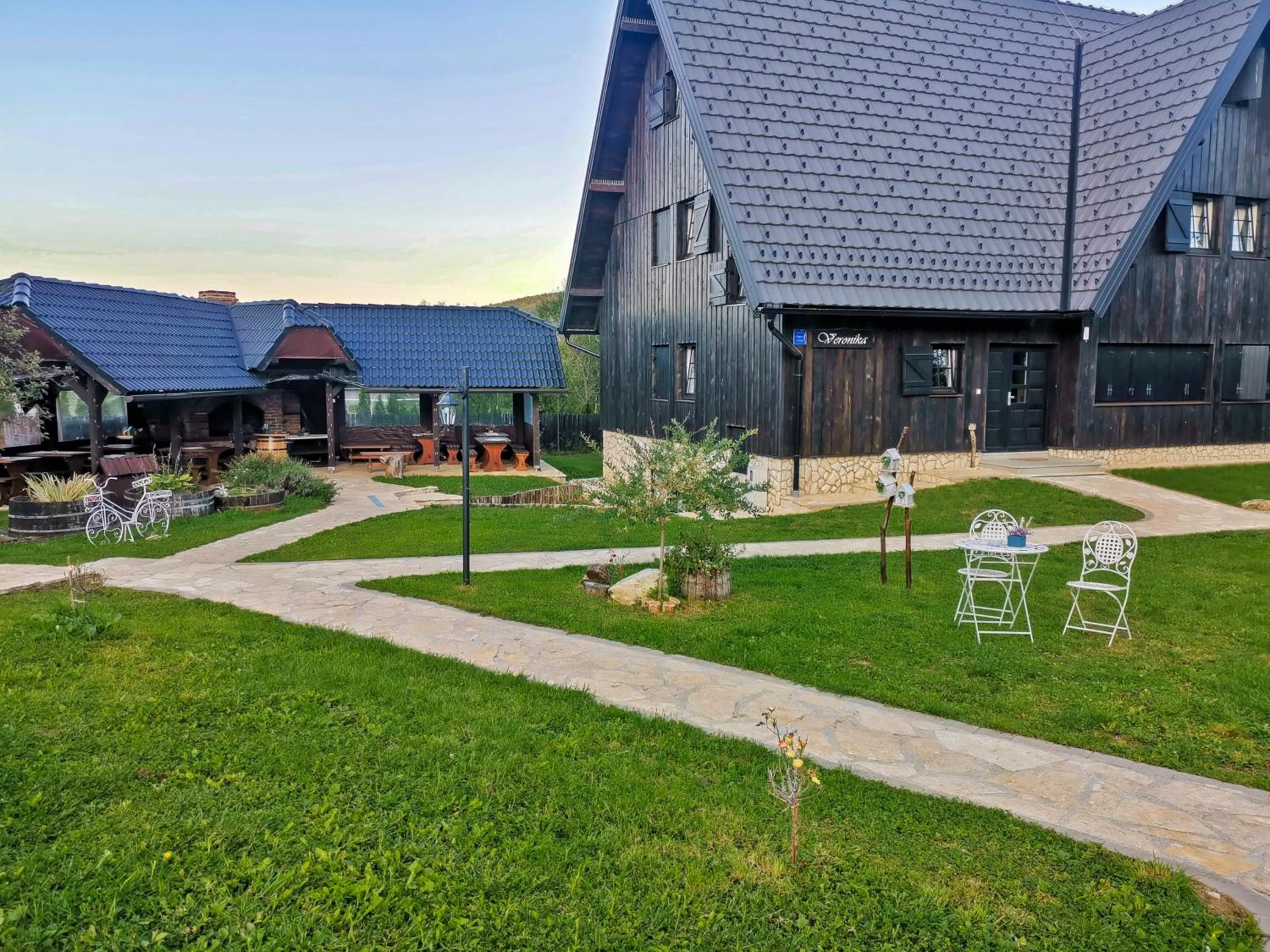 Garden in Plitvice Luxury Etno Garden