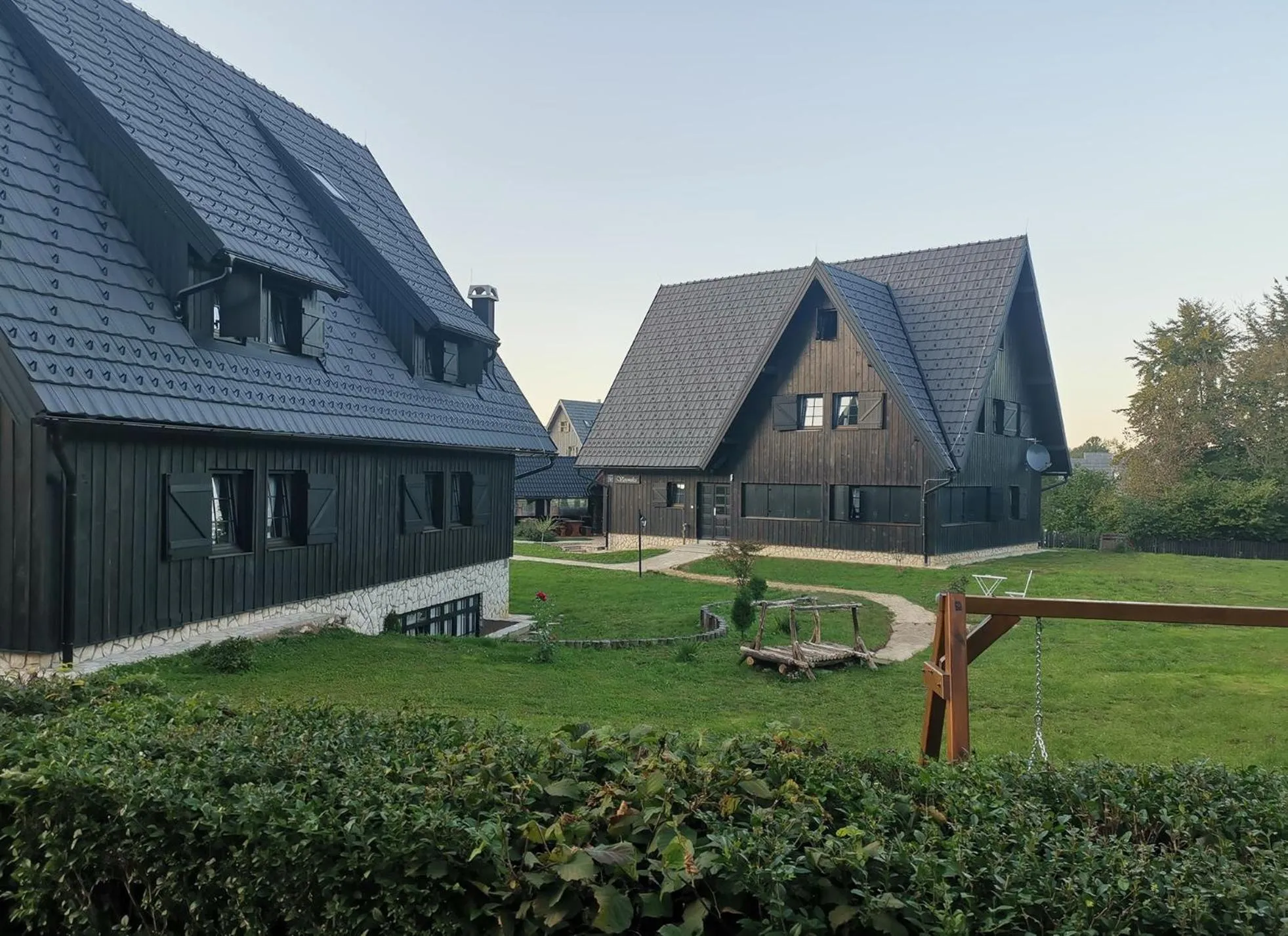 Property building in Plitvice Luxury Etno Garden