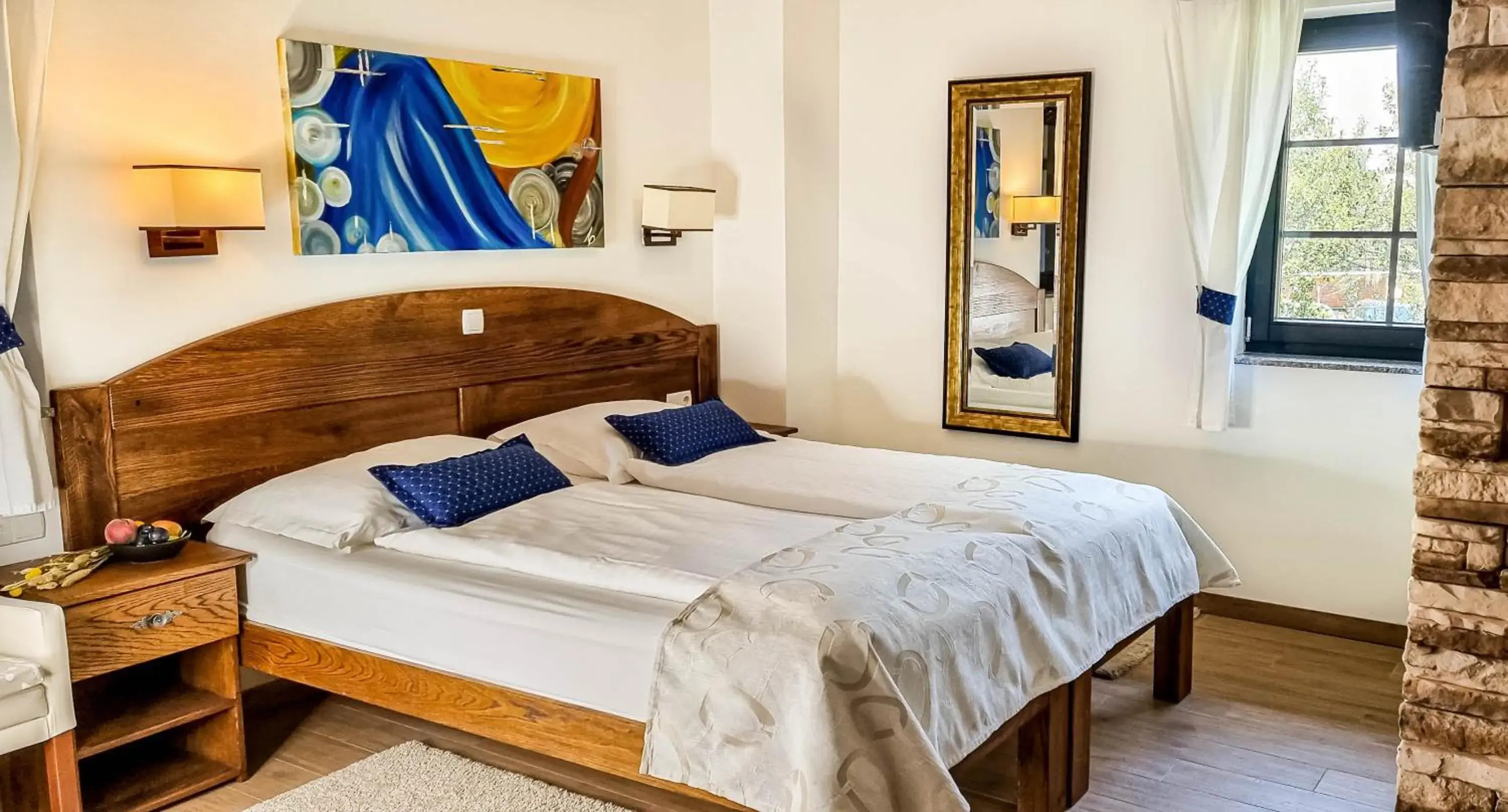 Deluxe Double or Twin Room with Garden View in Plitvice Luxury Etno Garden Deluxe Double or Twin Room with Garden View in Plitvice Luxury Etno Garden