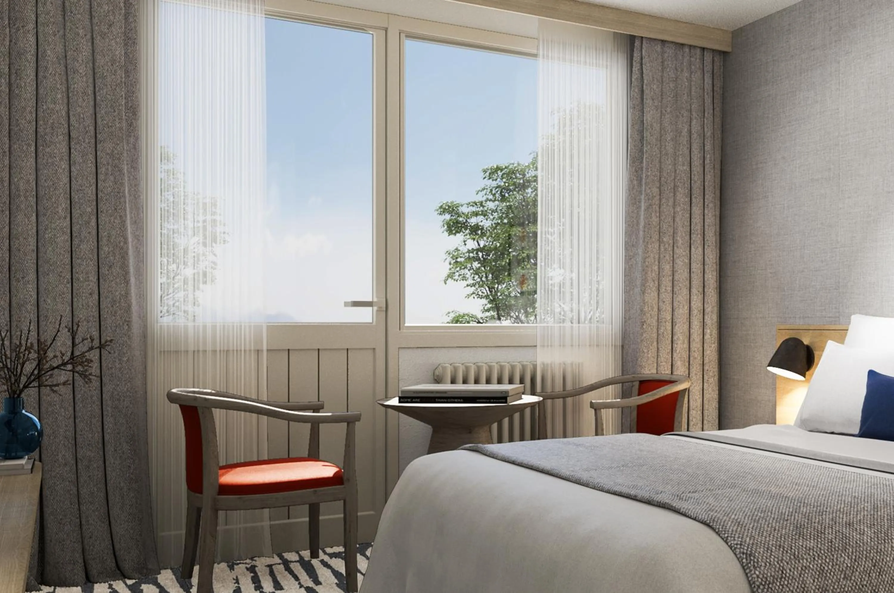 Seating area in Erzurumlu Hotel