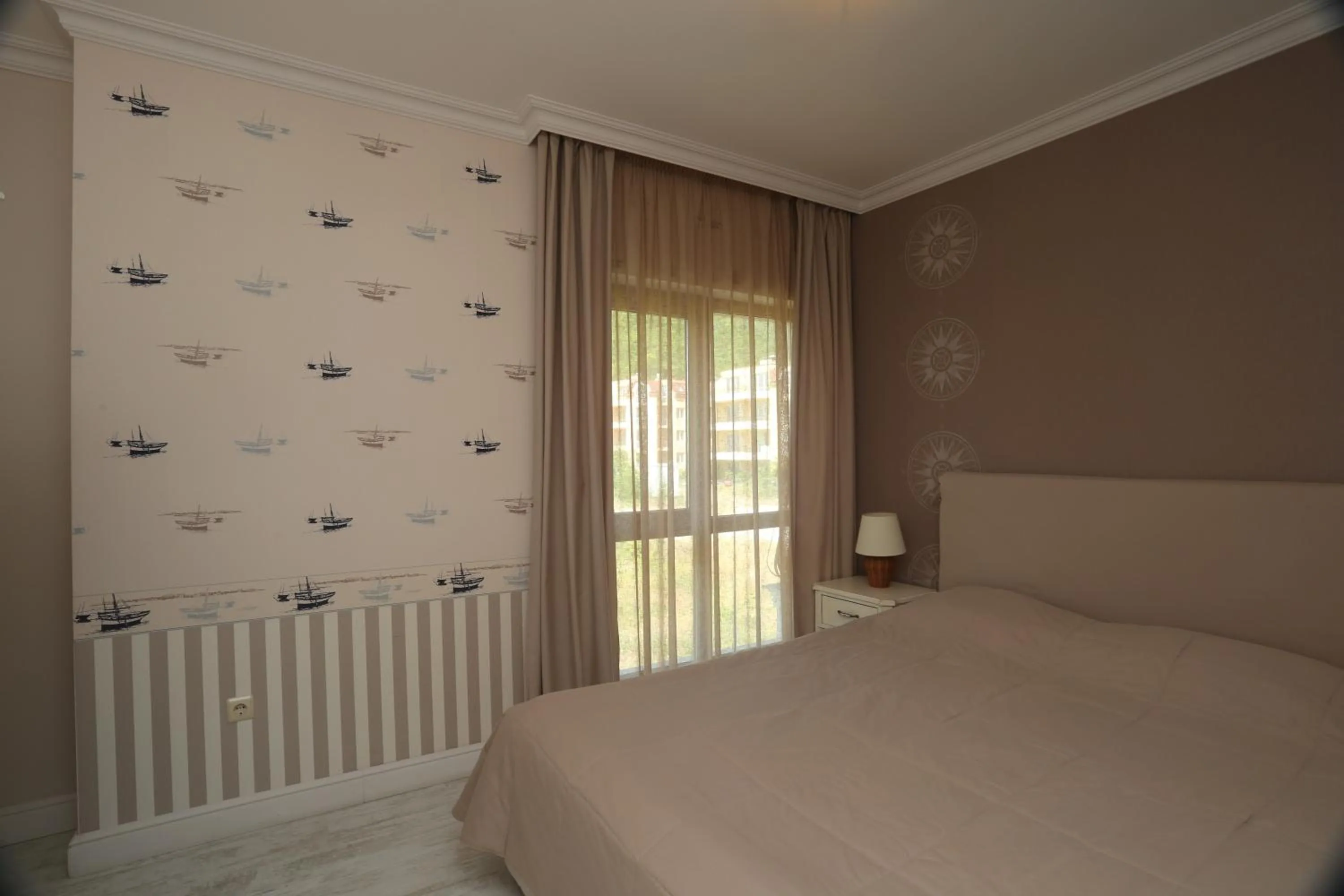 Bedroom, Bed in Villa Allegra