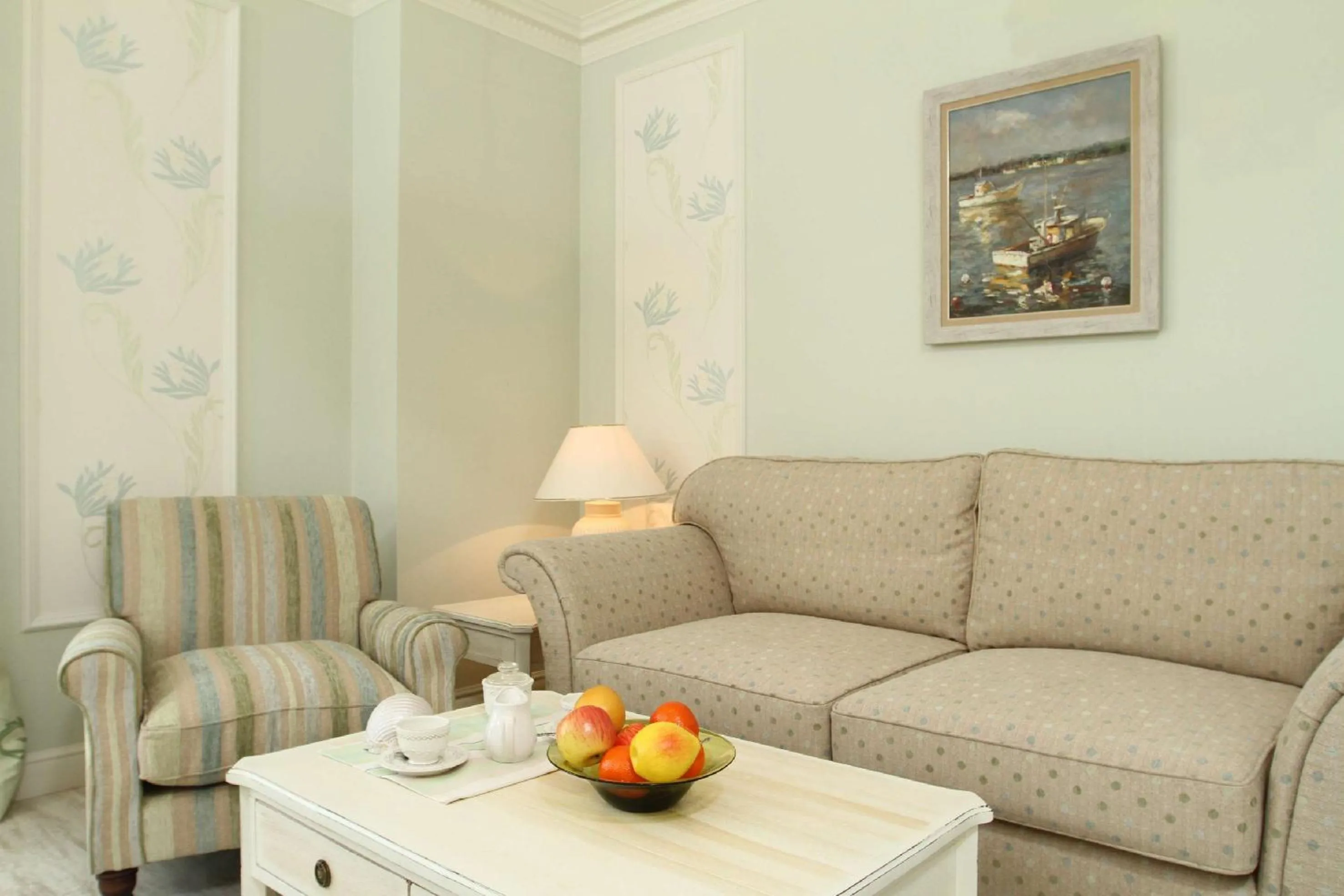 Living room in Villa Allegra