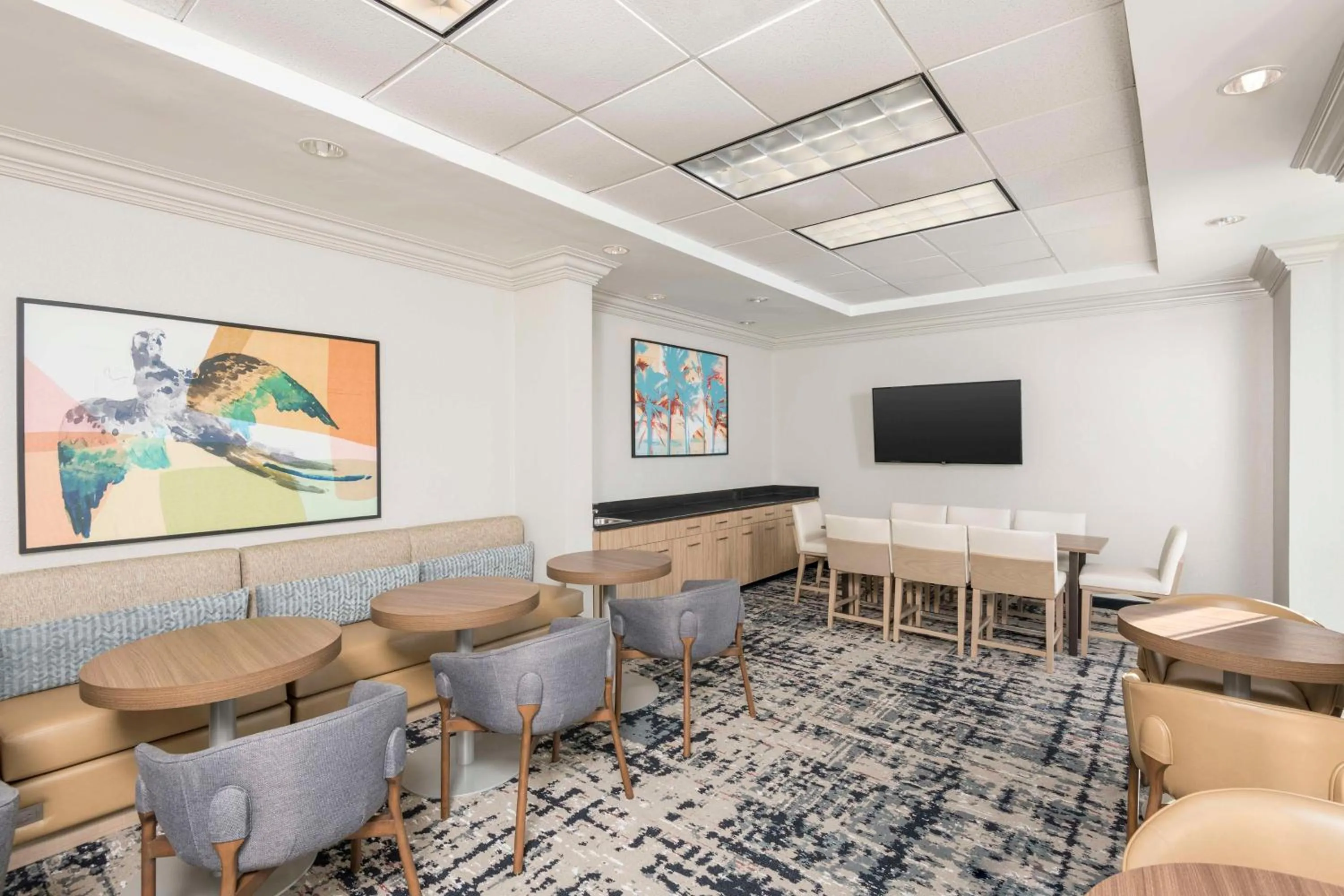 Lobby or reception in Homewood Suites Miami Airport/Blue Lagoon