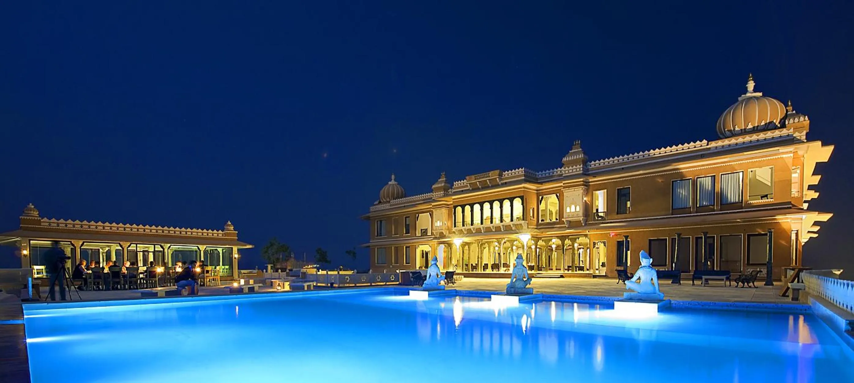 Property building in Fateh Garh Resort by Fateh Collection