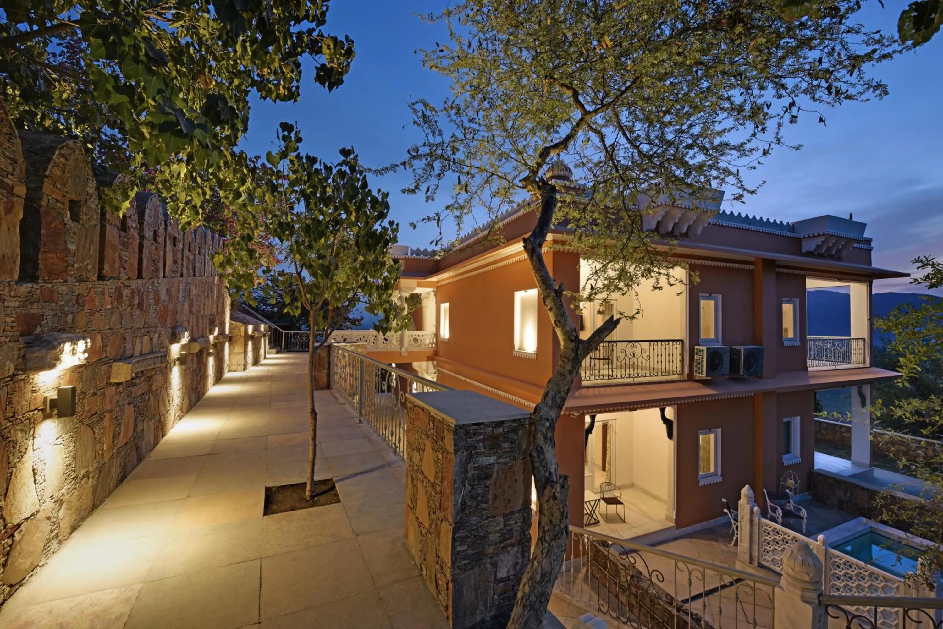 Property building in Fateh Garh Resort by Fateh Collection