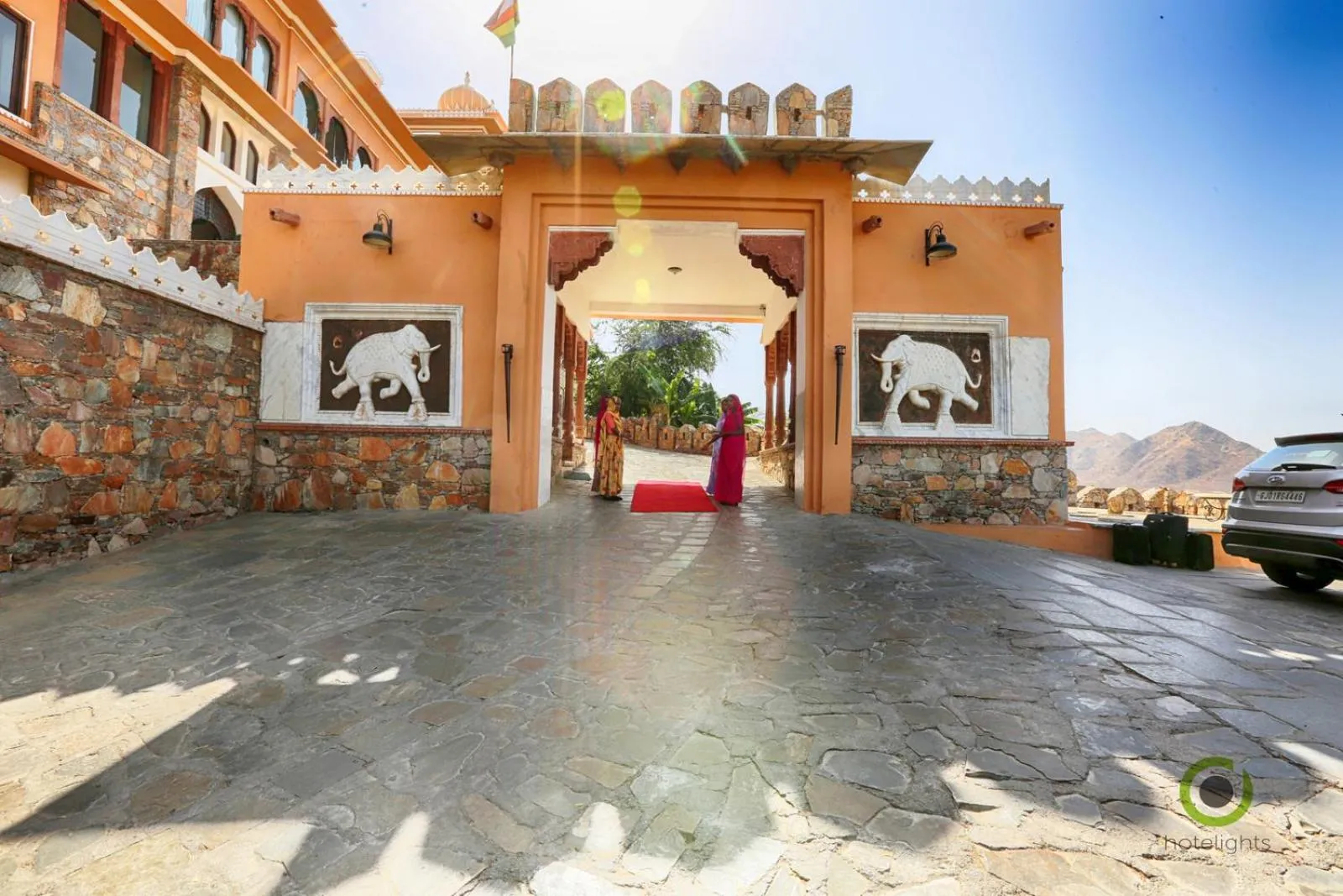 Property building in Fateh Garh Resort by Fateh Collection