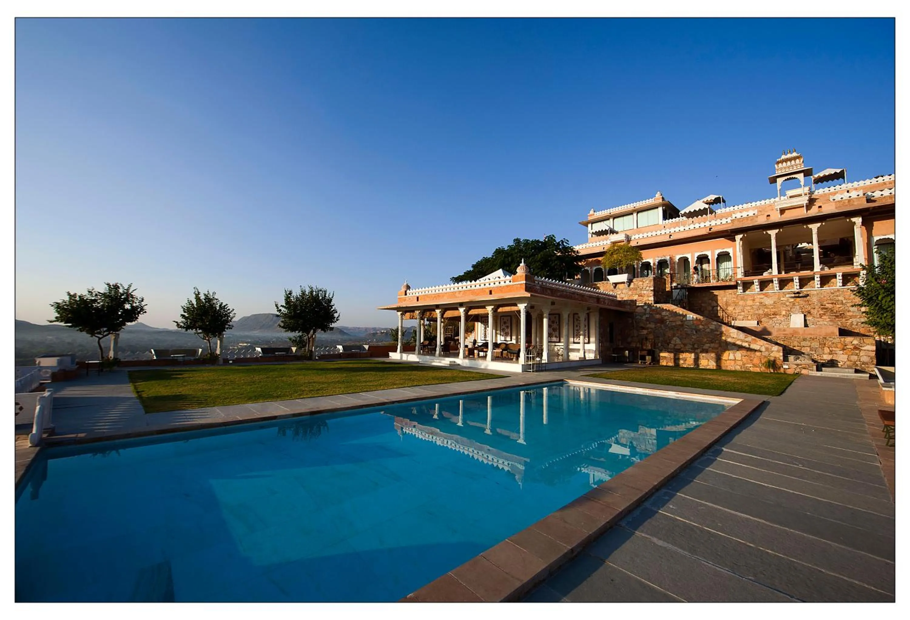 Property building in Fateh Garh Resort by Fateh Collection