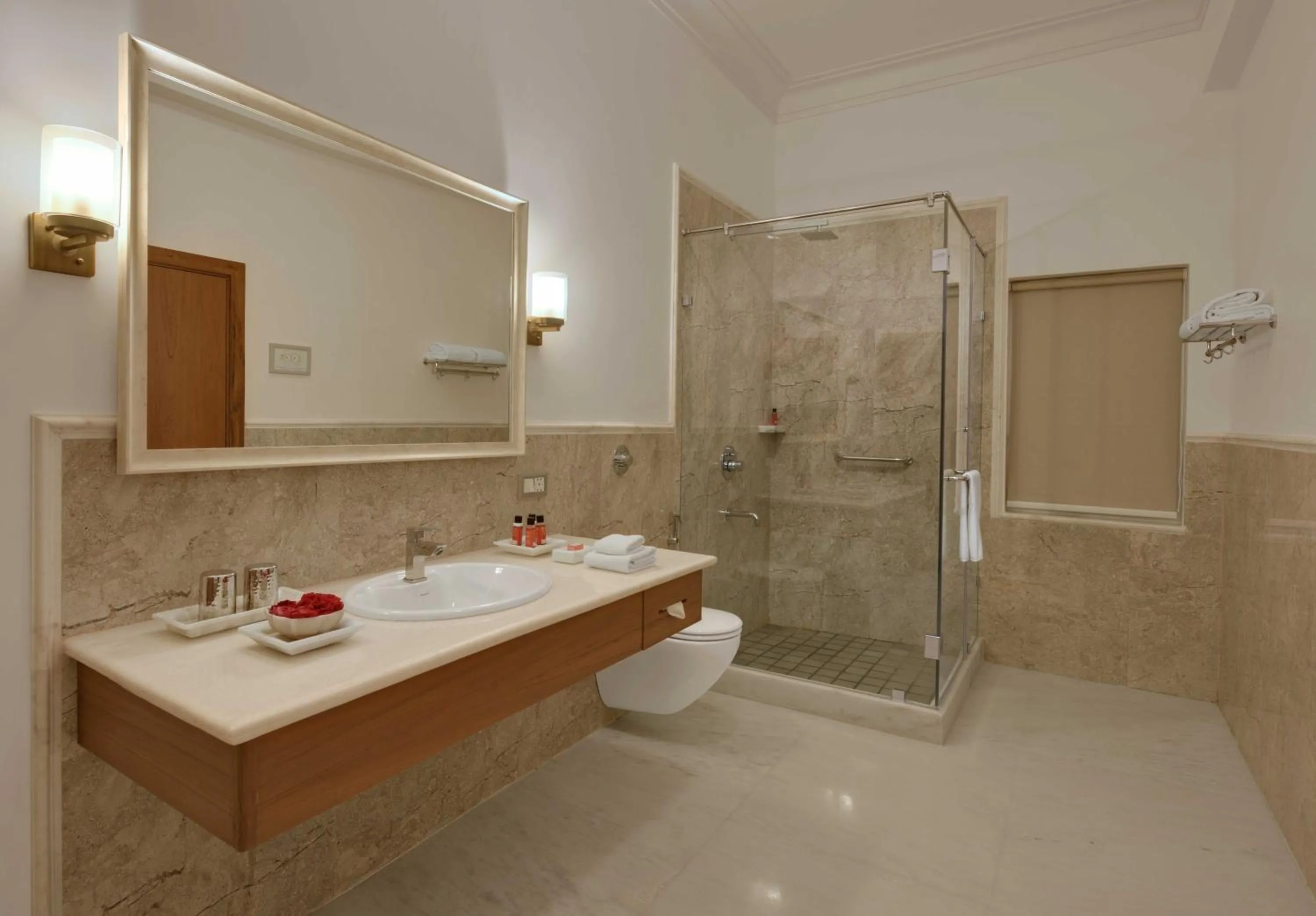 Bathroom in Fateh Garh Resort by Fateh Collection