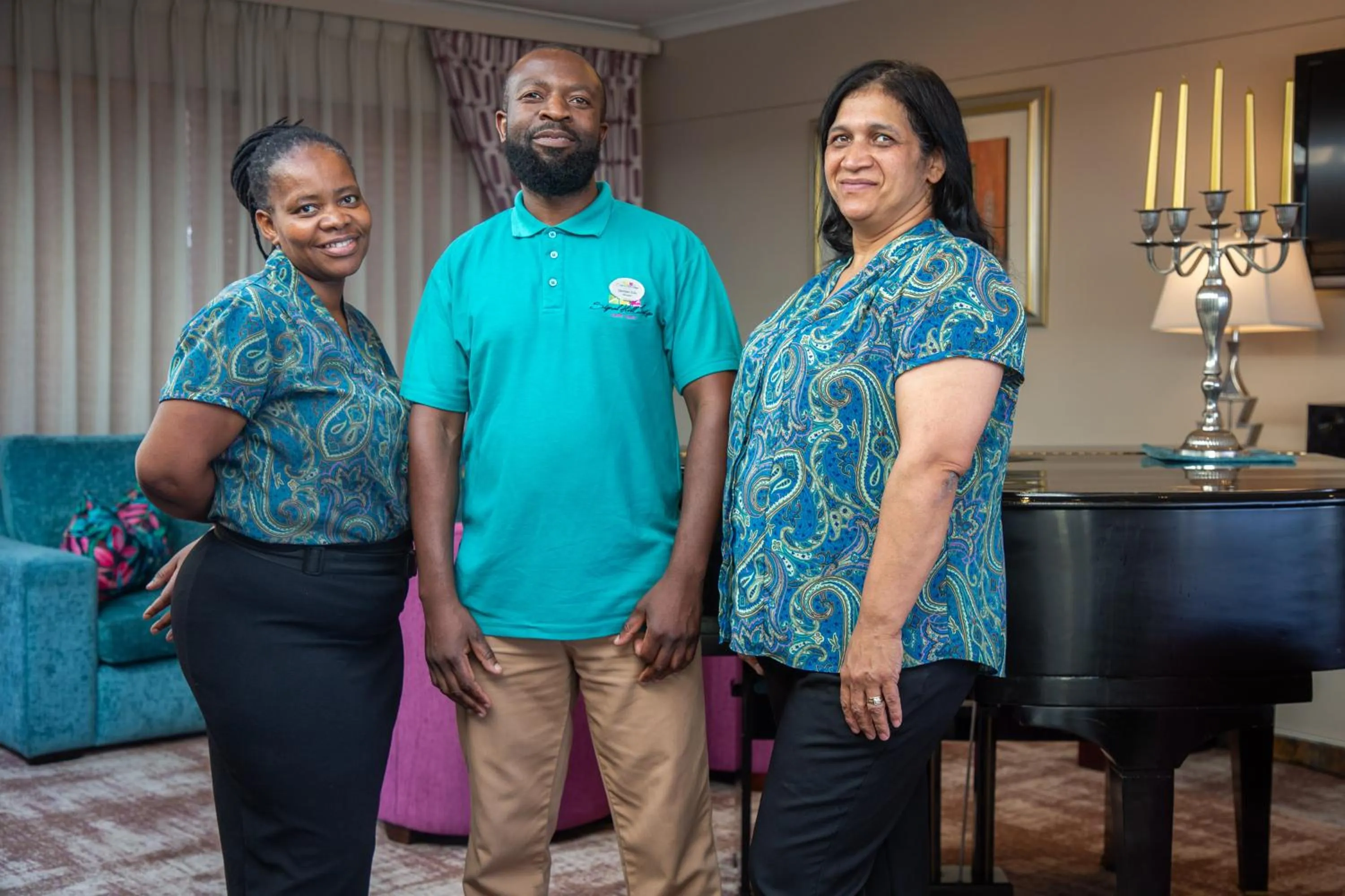 Staff in Signal Hill Lodge