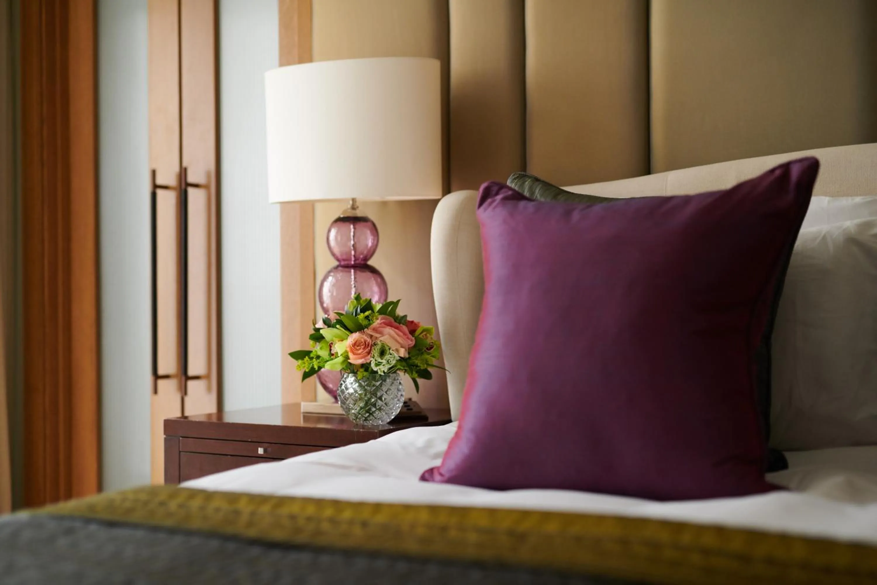 Decorative detail, Bed in Corinthia London
