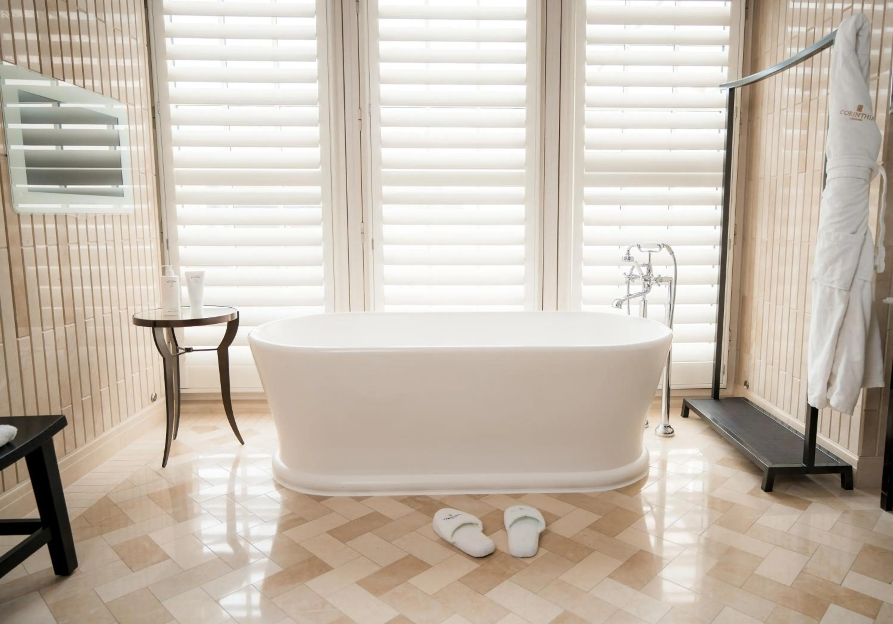 Bathroom in Corinthia London