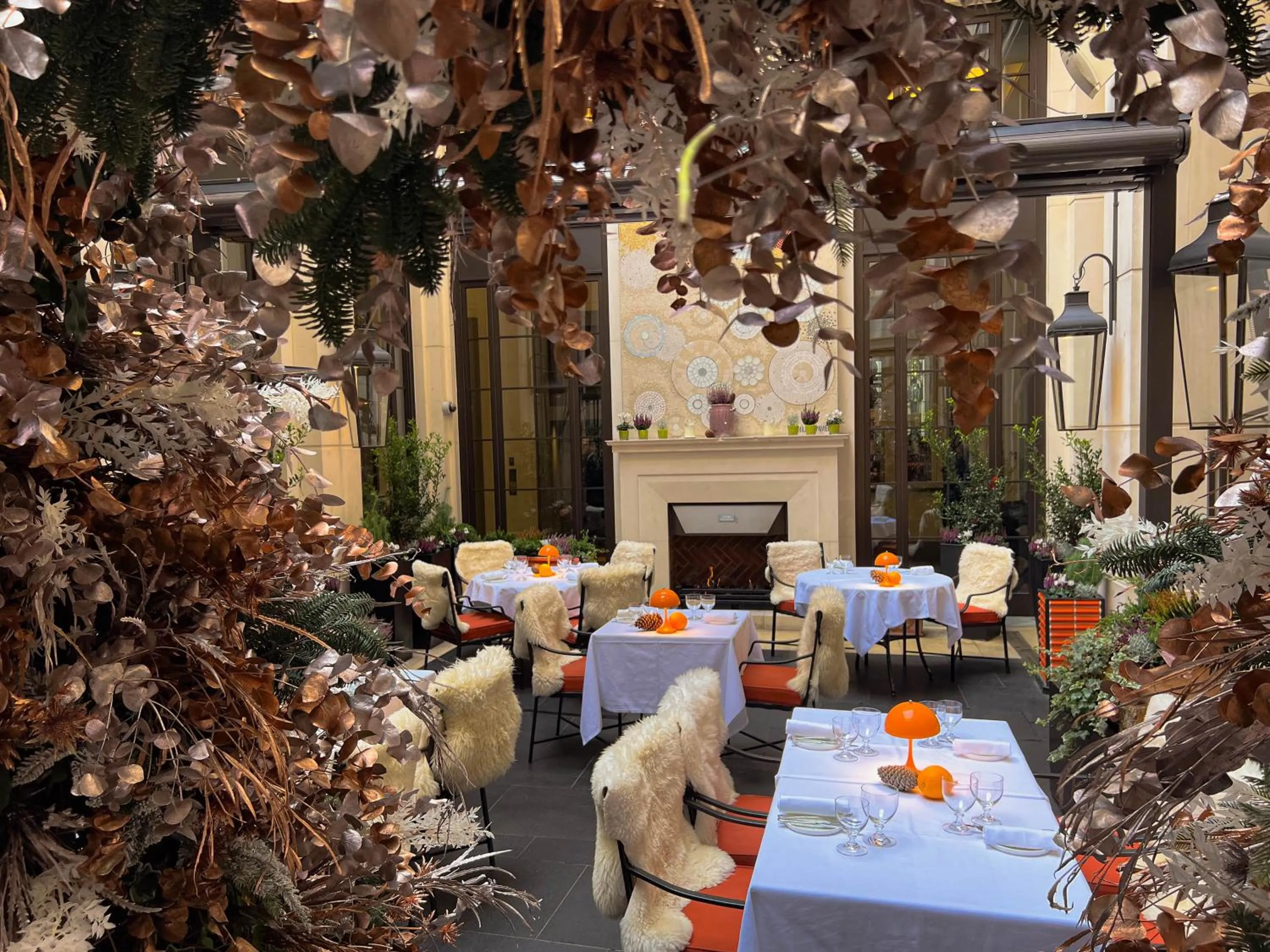 Patio in Corinthia London