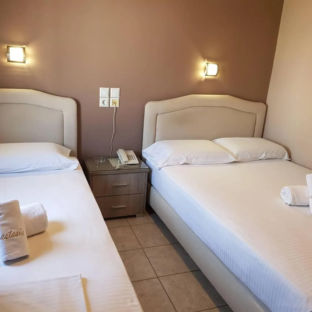 Bed in Hotel Anastasia