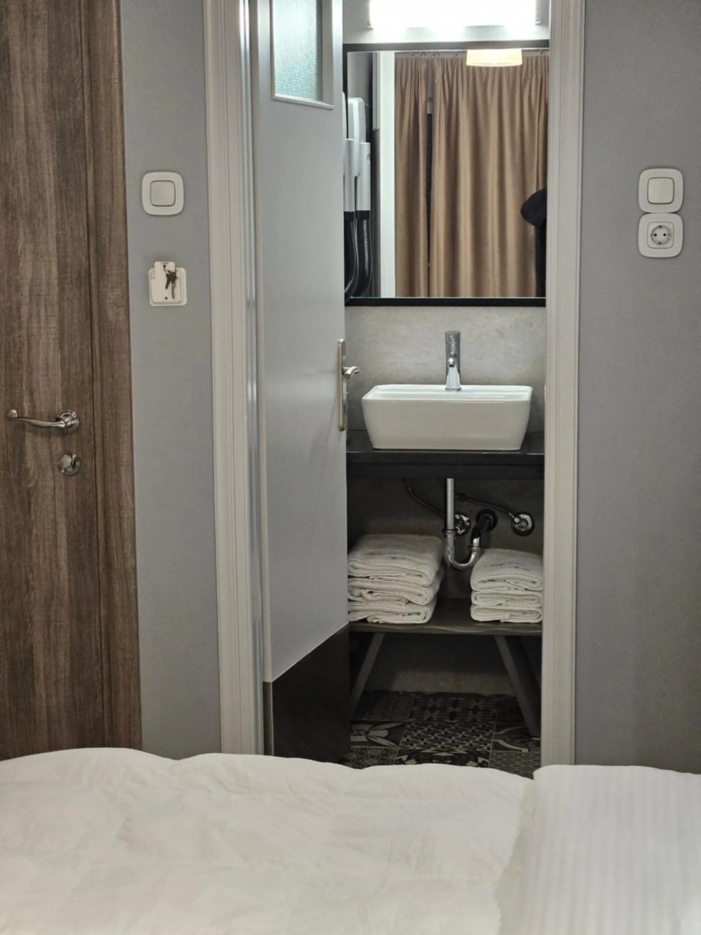 Bed in Hotel Anastasia