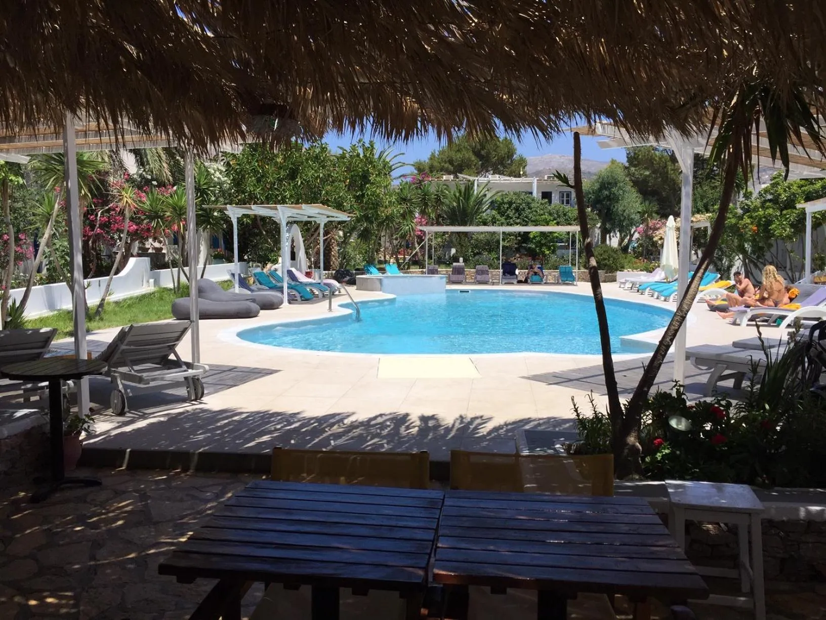 Swimming pool in Lakki Village