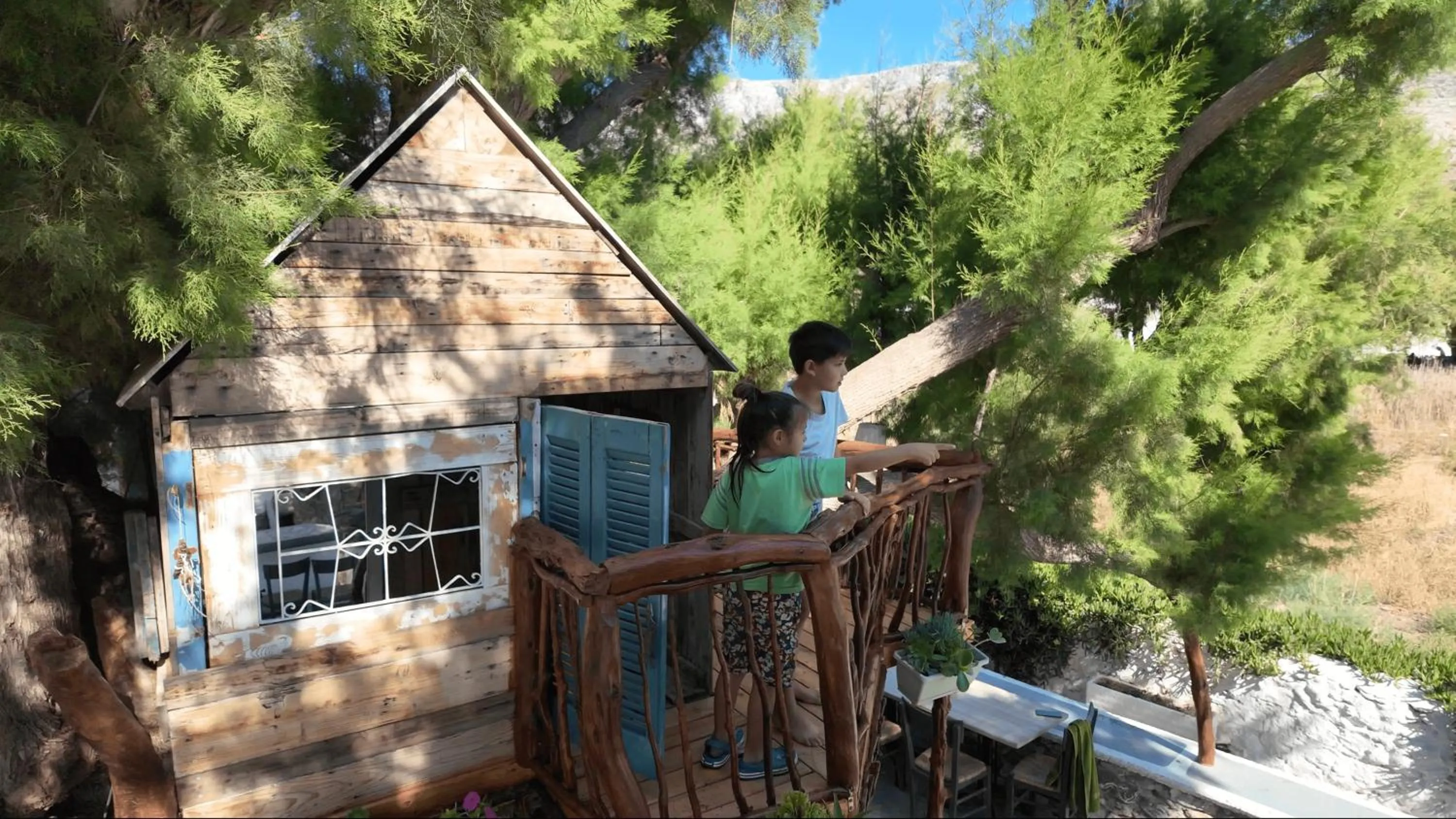 Children play ground in Lakki Village