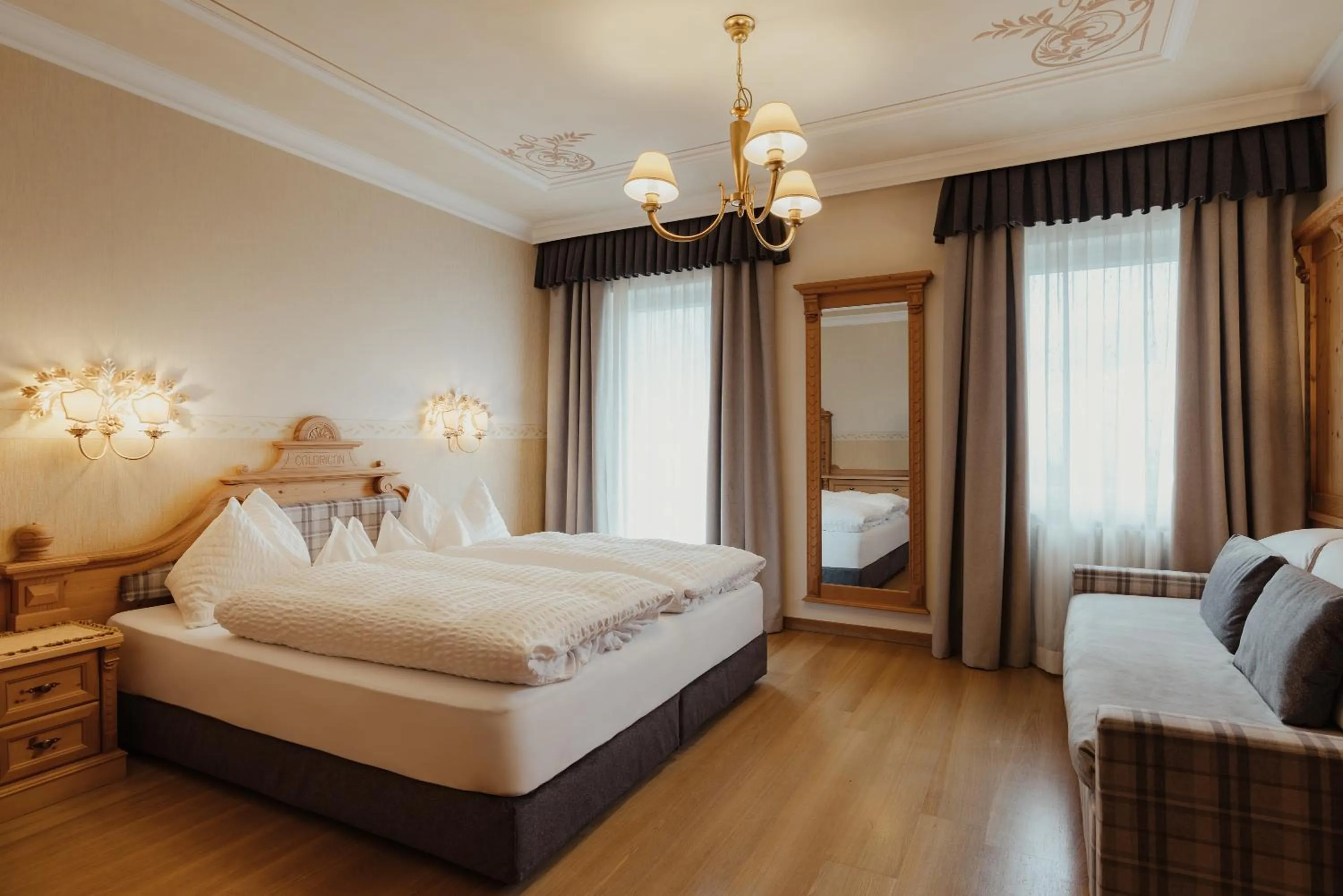 Bed in Hotel Colbricon Beauty & Relax