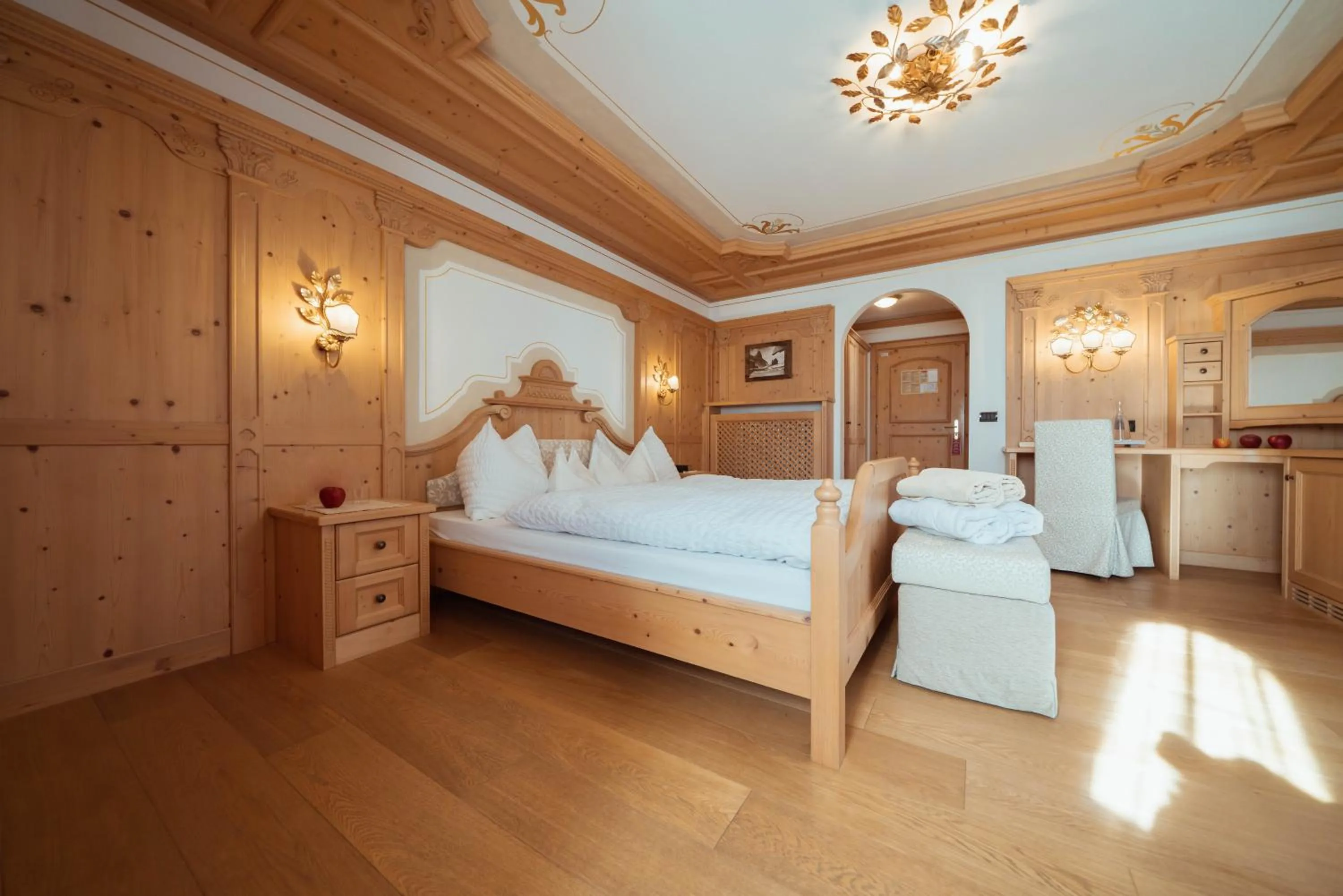 Bedroom, Bed in Hotel Colbricon Beauty & Relax