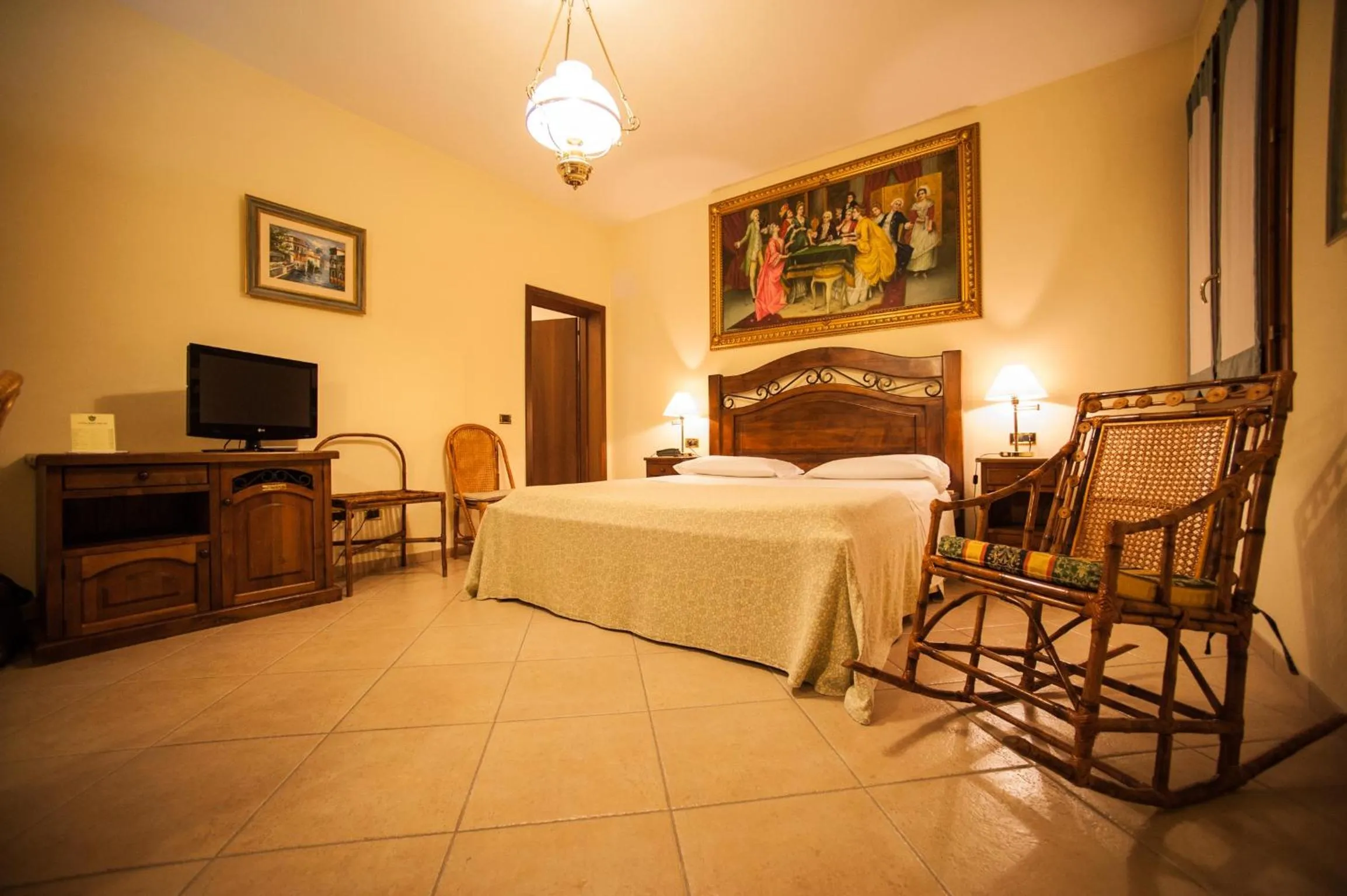 Bedroom, Bed in Hotel Corte Vecchia