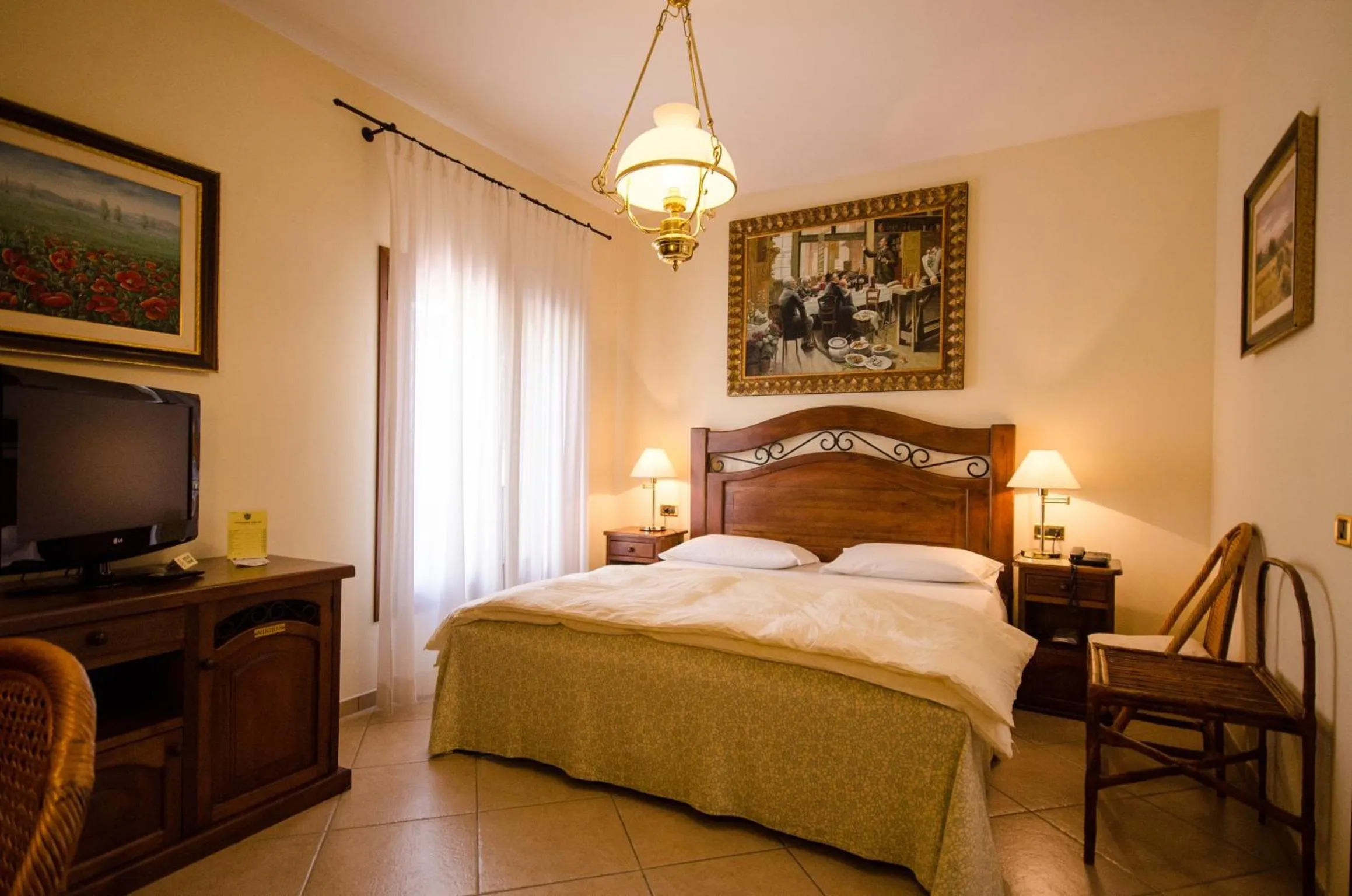 Bedroom, Bed in Hotel Corte Vecchia