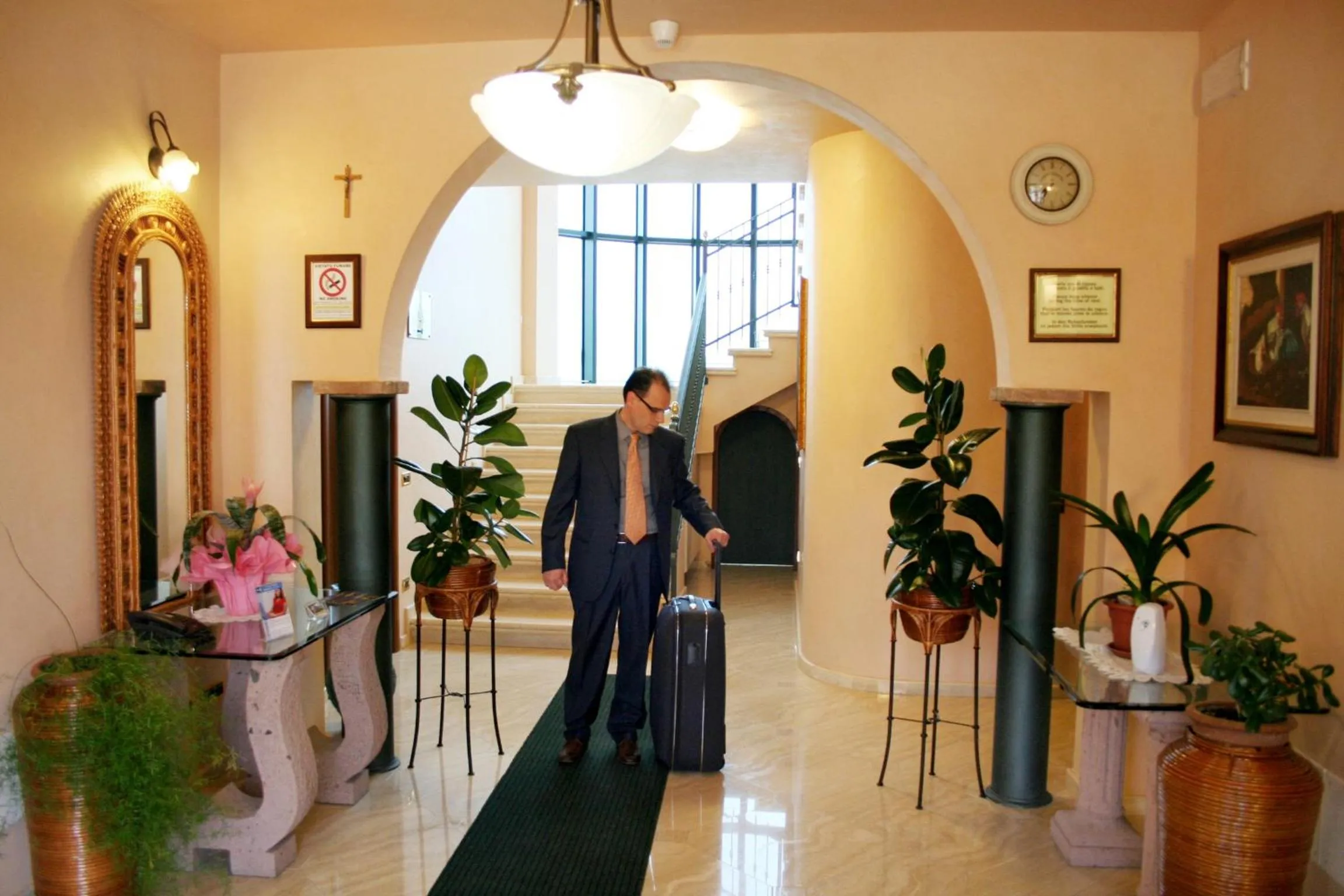 Lobby or reception in Hotel Corte Vecchia