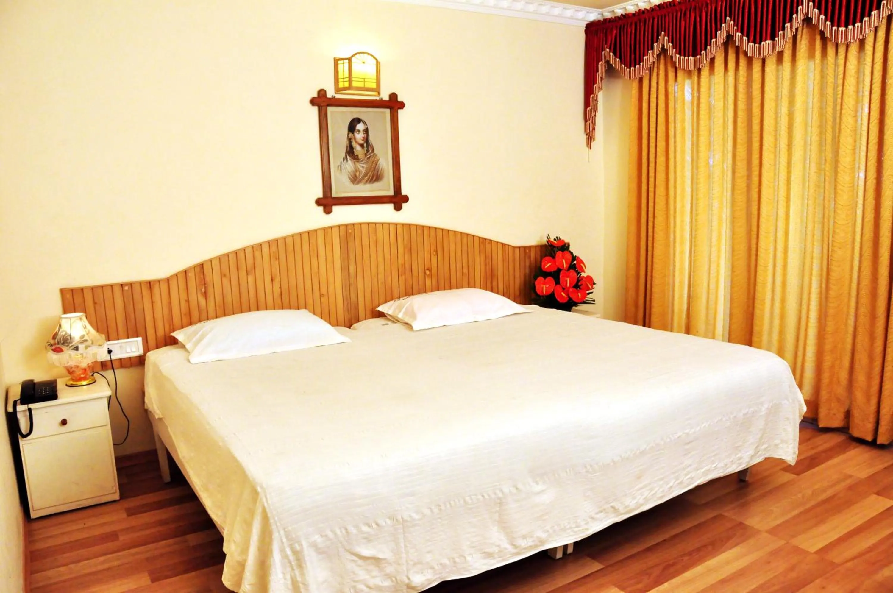 Bed in Bellavista Resort Munnar