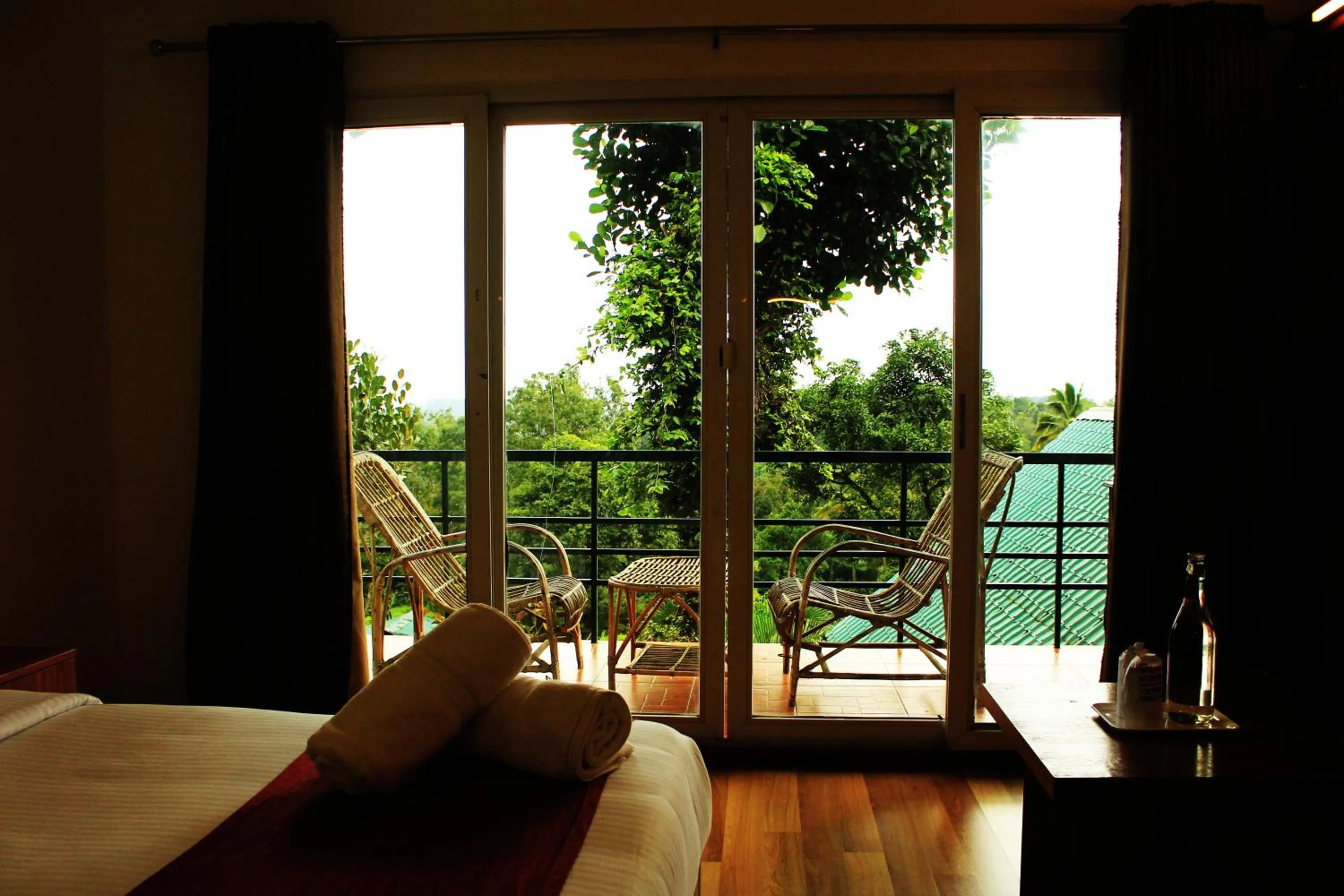 Bed in Bellavista Resort Munnar