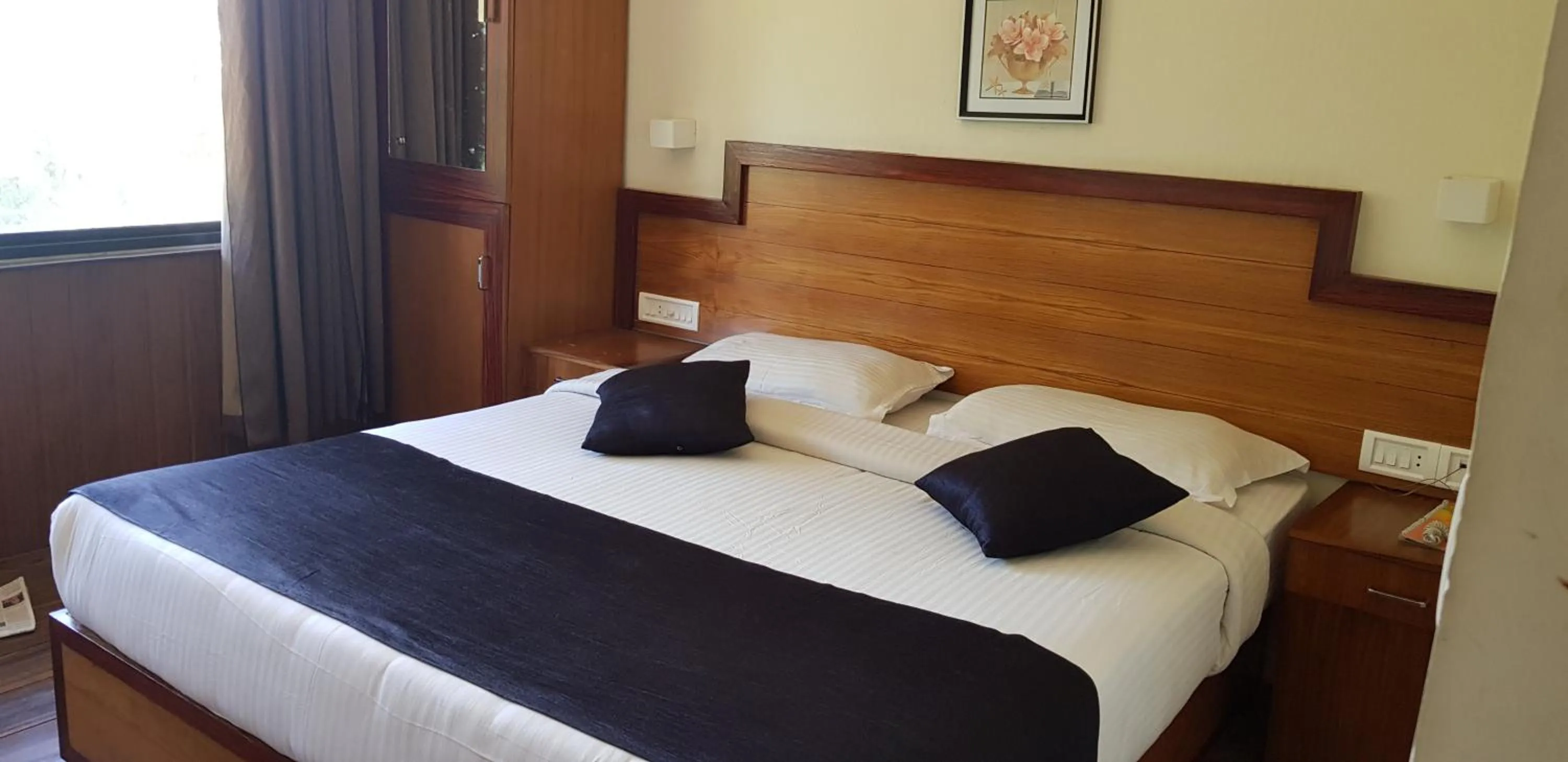 Bed in Bellavista Resort Munnar