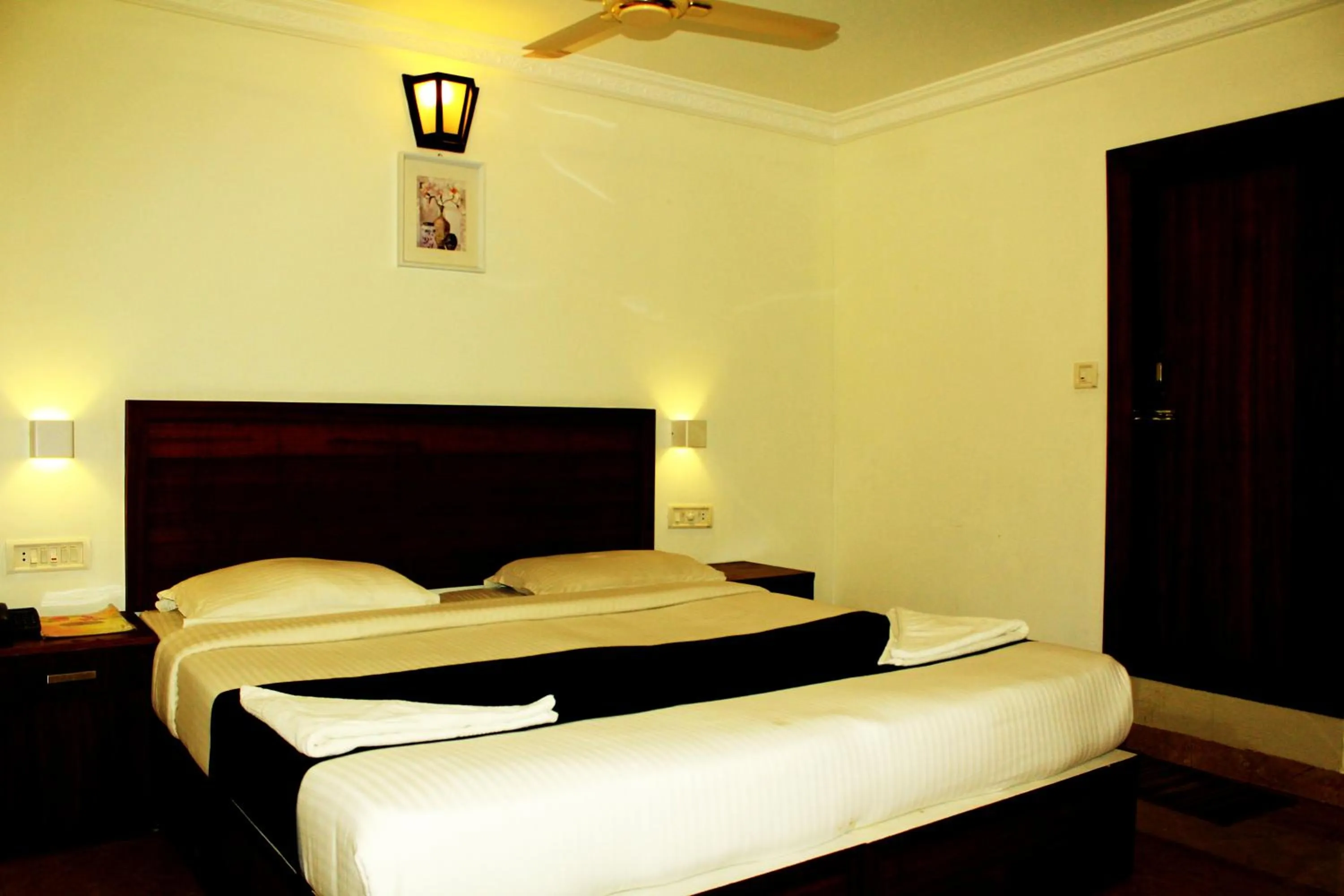 Bed in Bellavista Resort Munnar