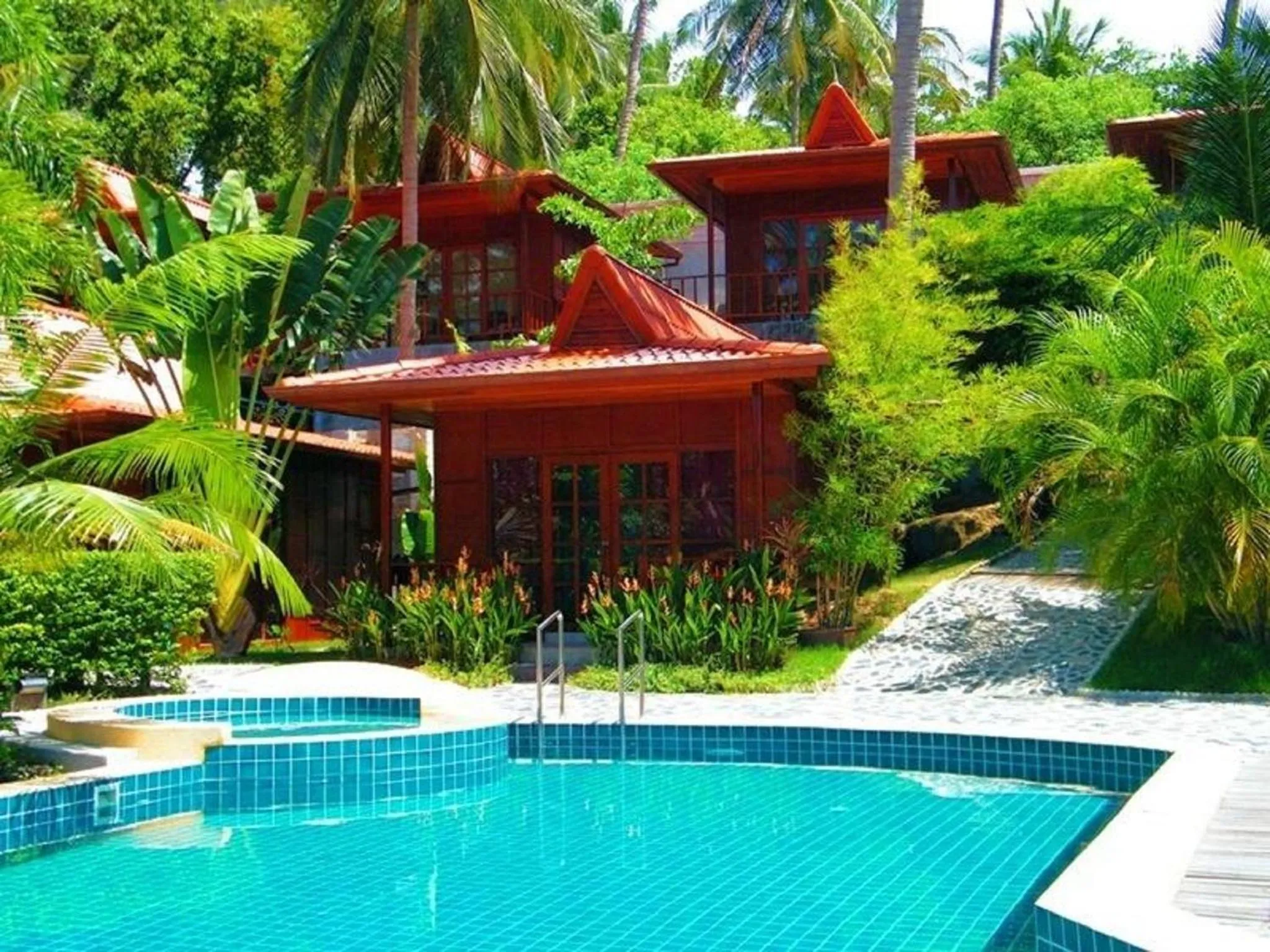 Facade/entrance in Cyana Resort