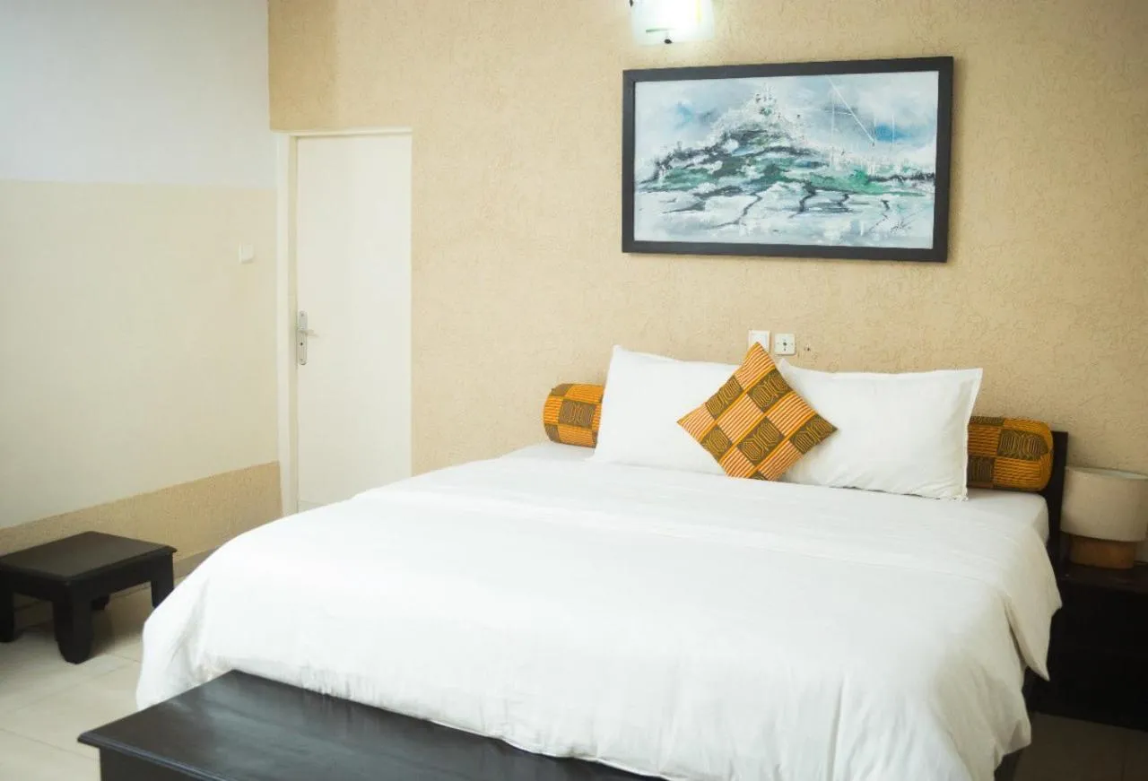 Bed in Hôtel Seaside