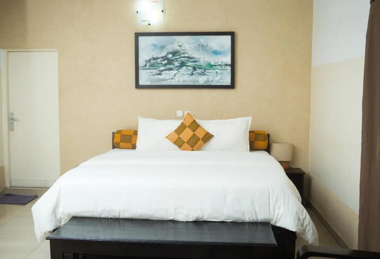 Bed in Hôtel Seaside