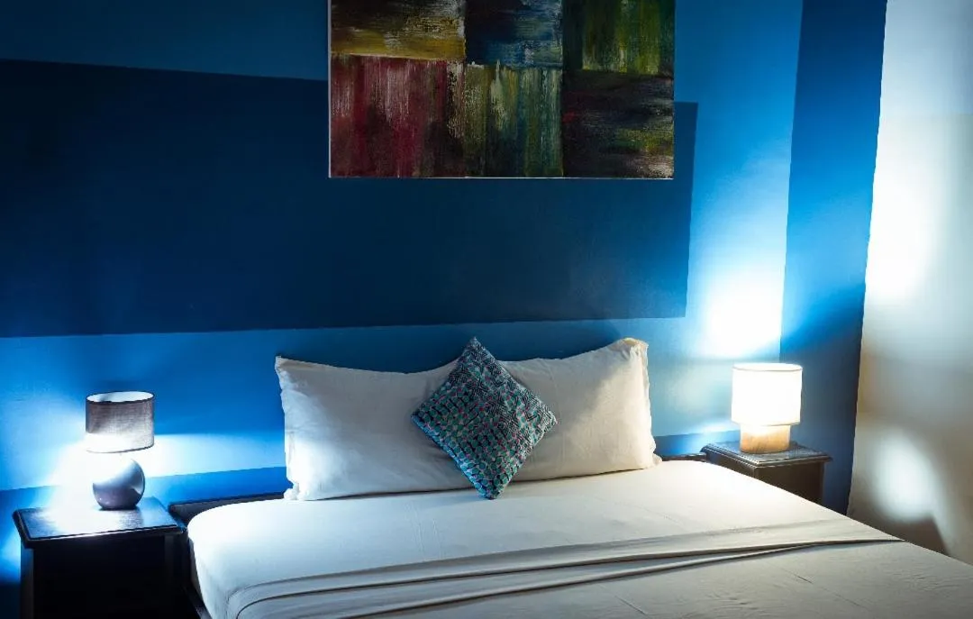 Bed in Hôtel Seaside