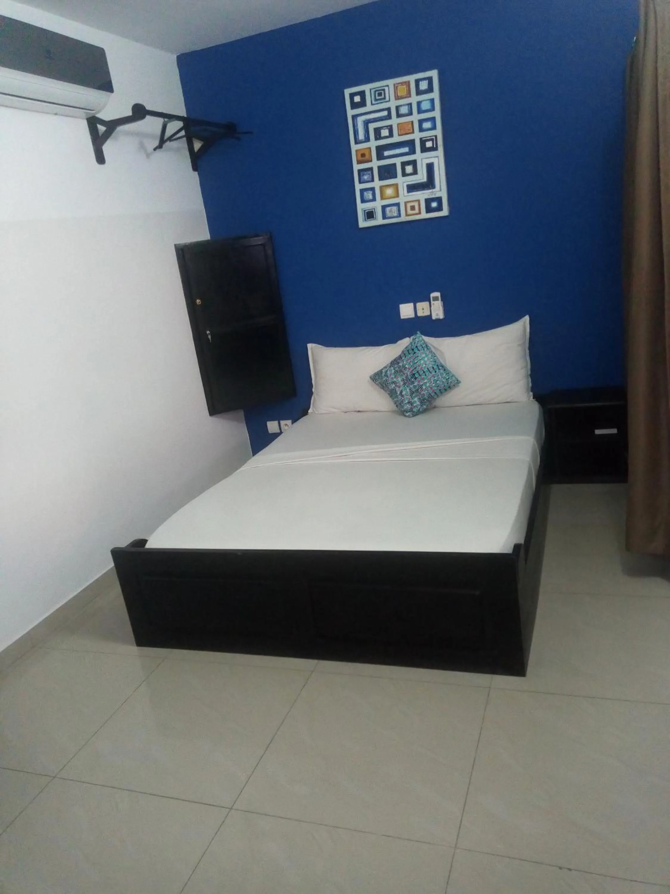 Bed in Hôtel Seaside