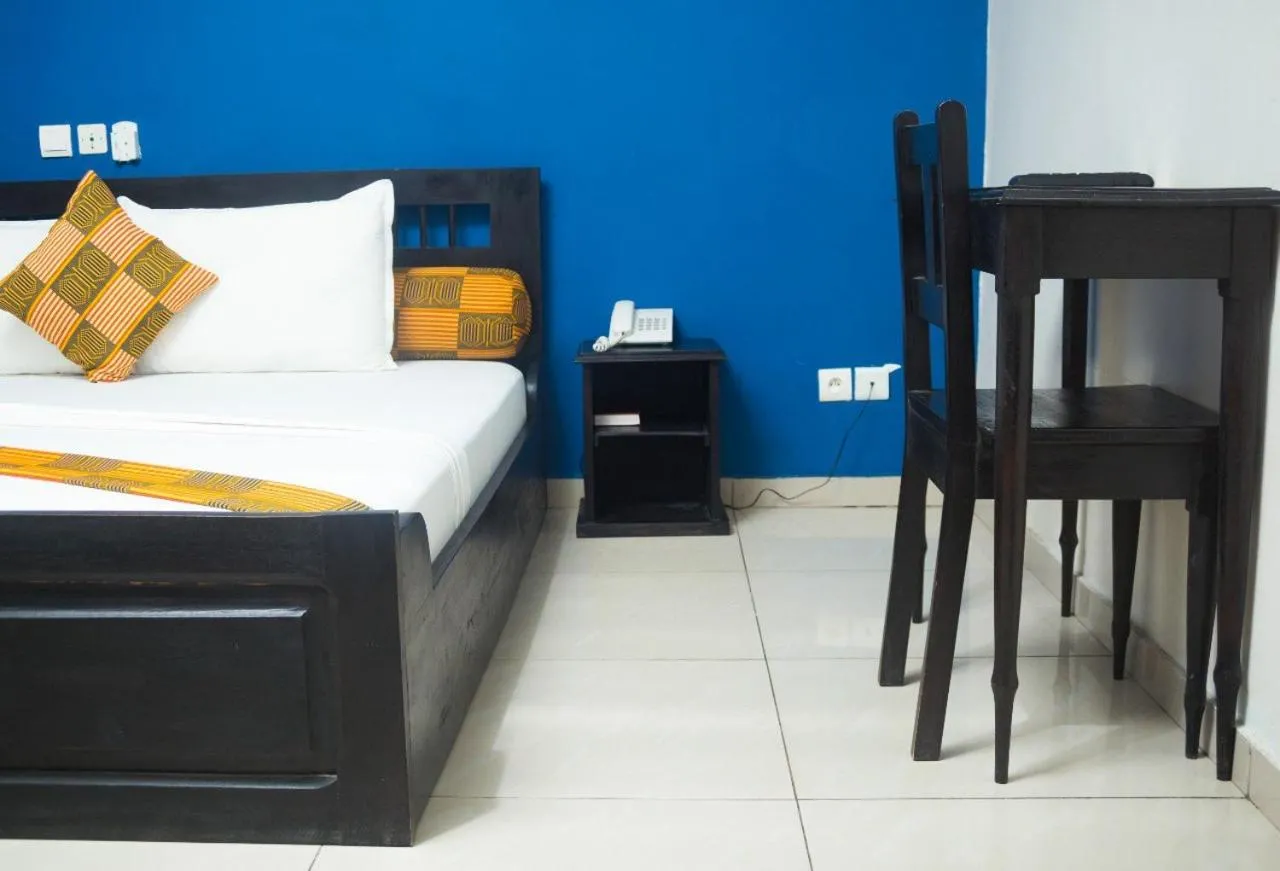 Bed in Hôtel Seaside
