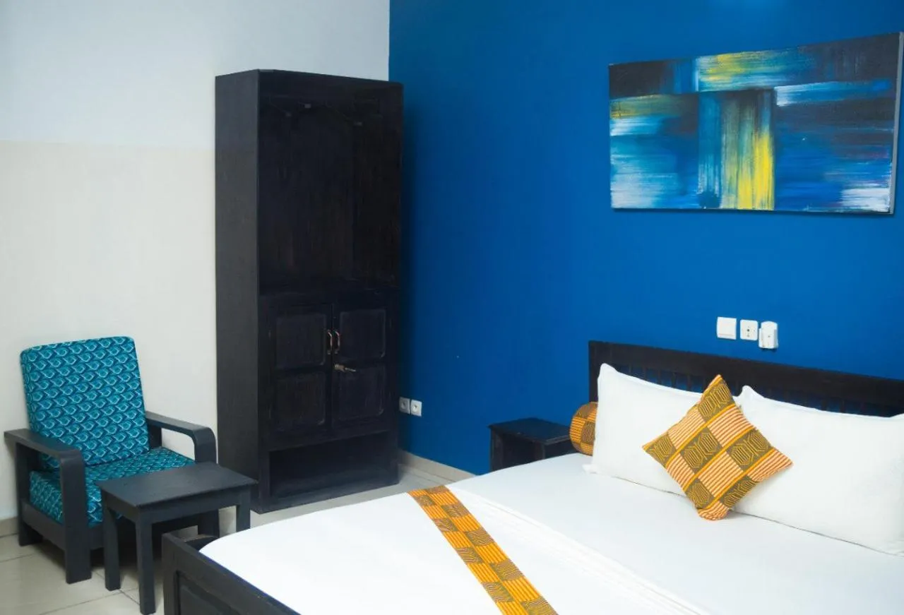 Bed in Hôtel Seaside