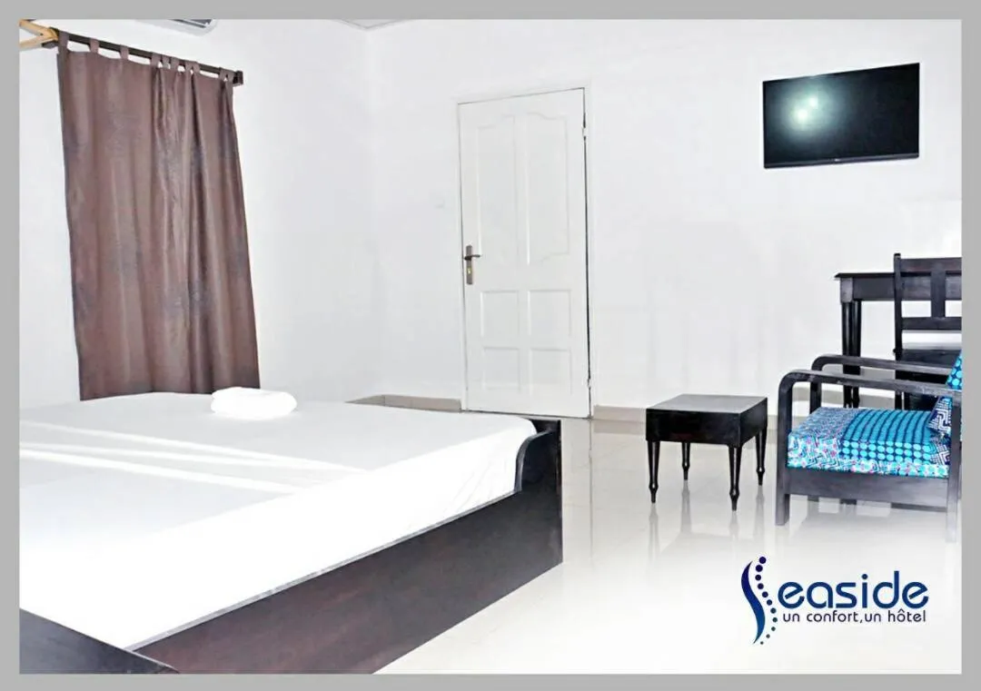 Bed in Hôtel Seaside